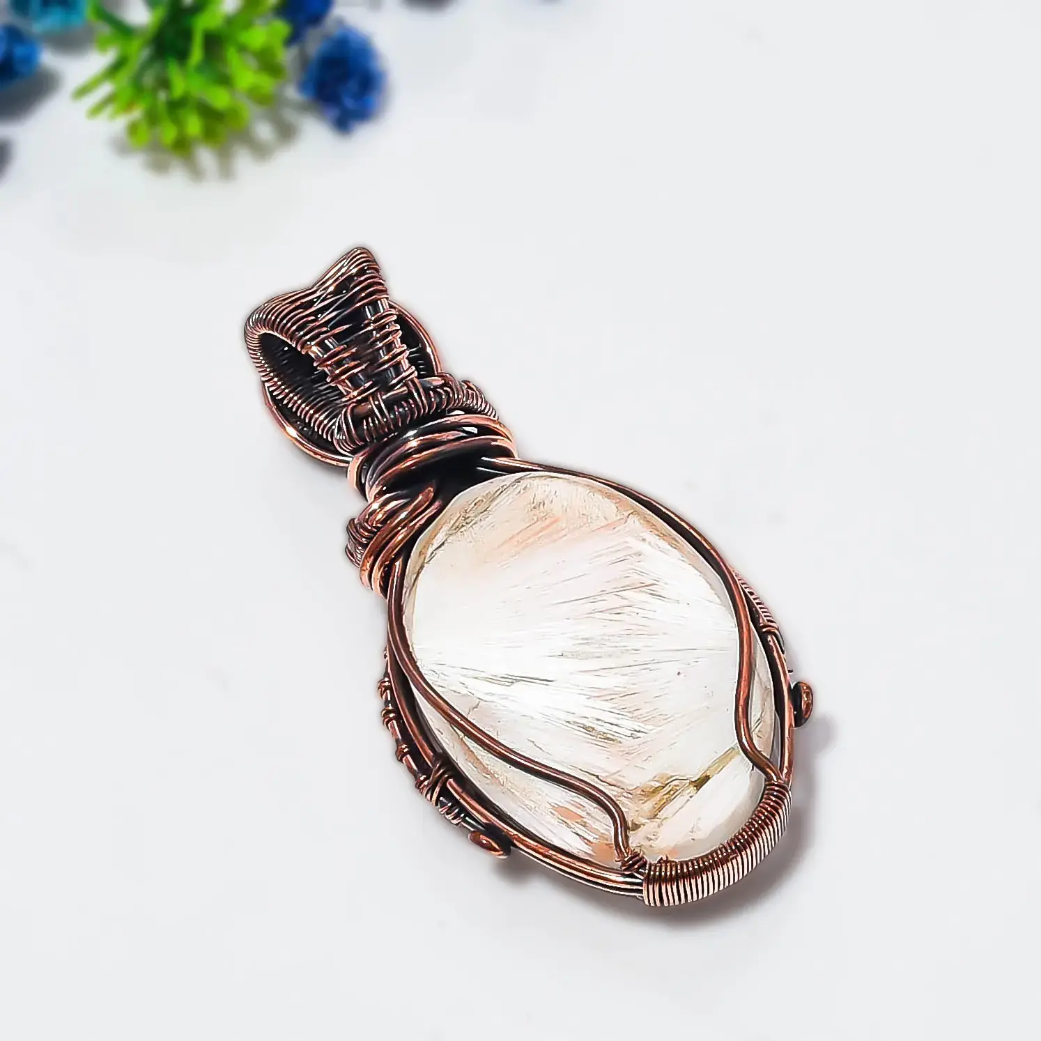Copper Wire Pendant thumb