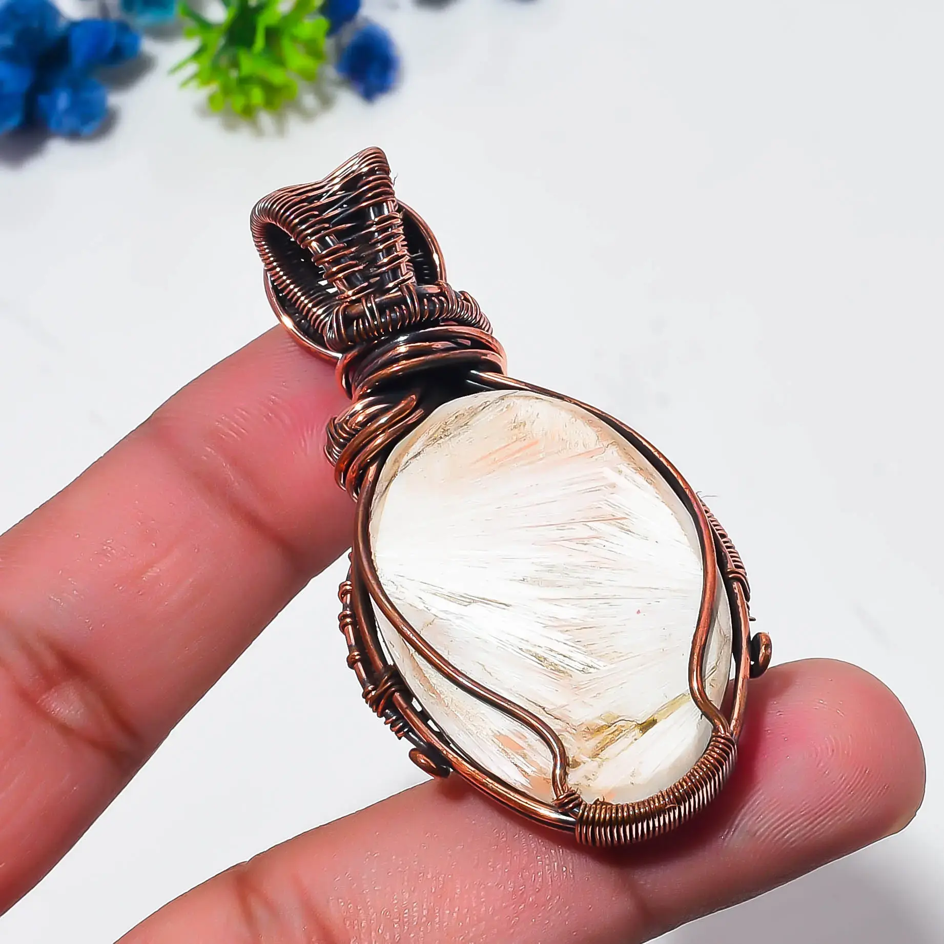 Copper Wire Pendant thumb