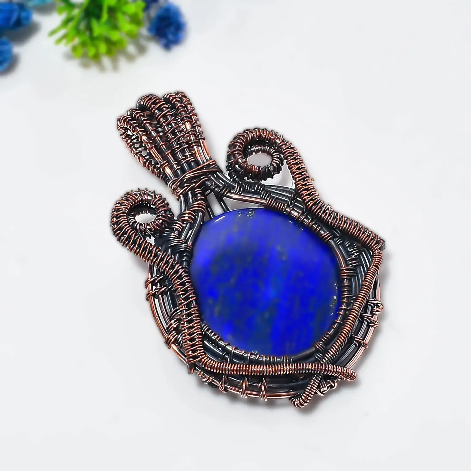Copper Wire Pendant thumb