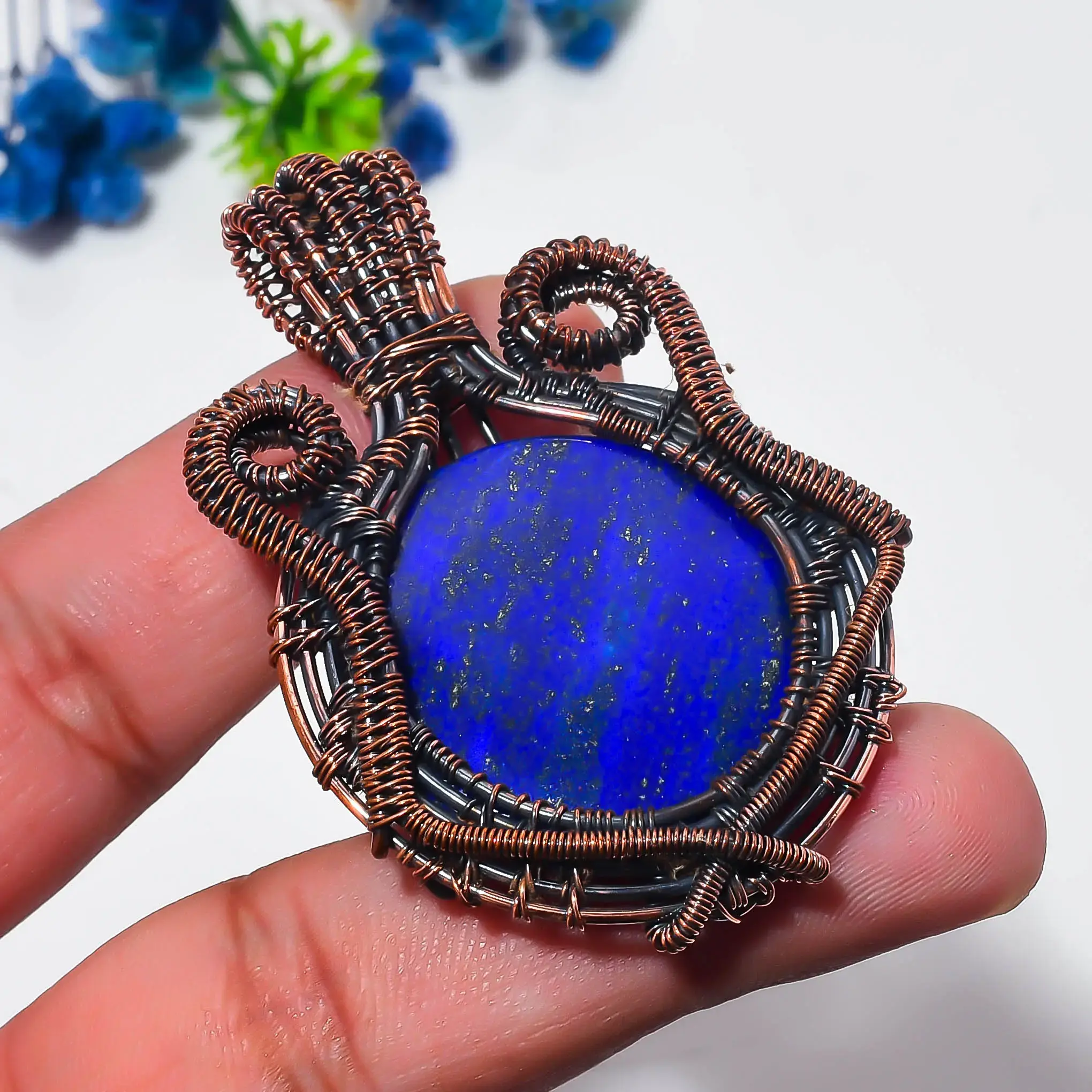 Copper Wire Pendant thumb