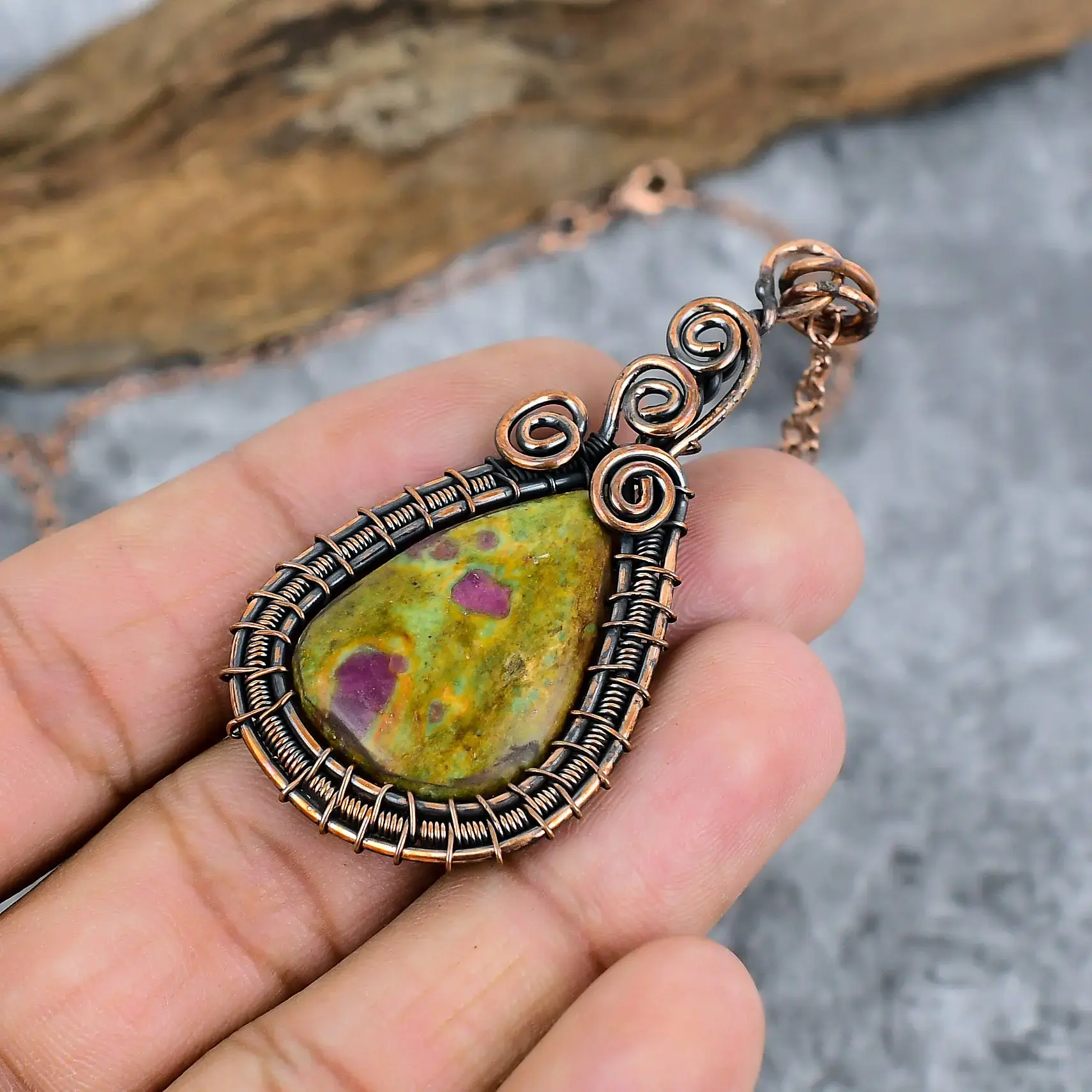 Copper Pendant thumb