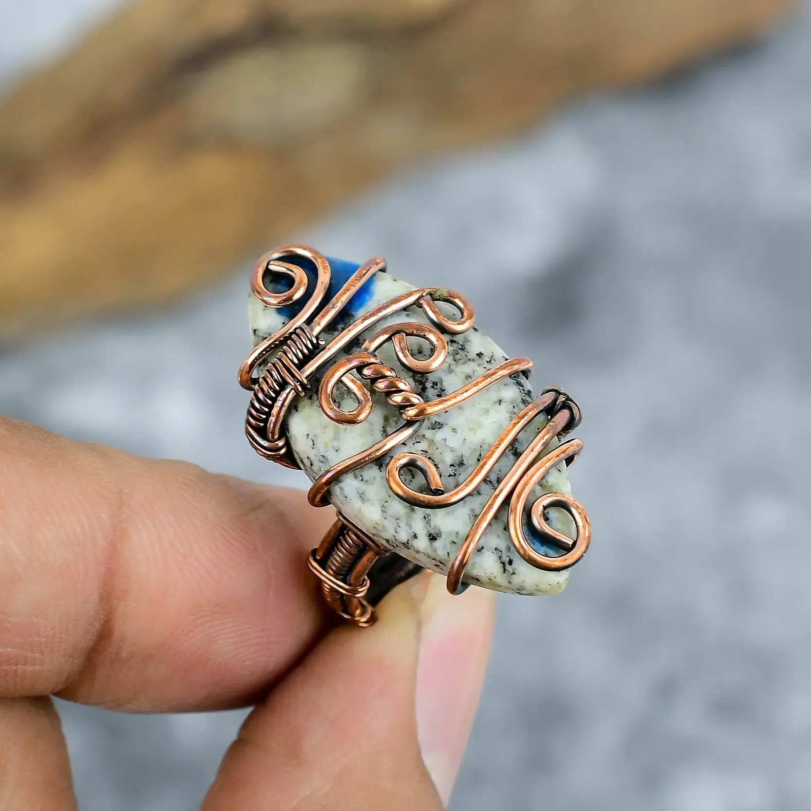 Copper Wire Ring thumb