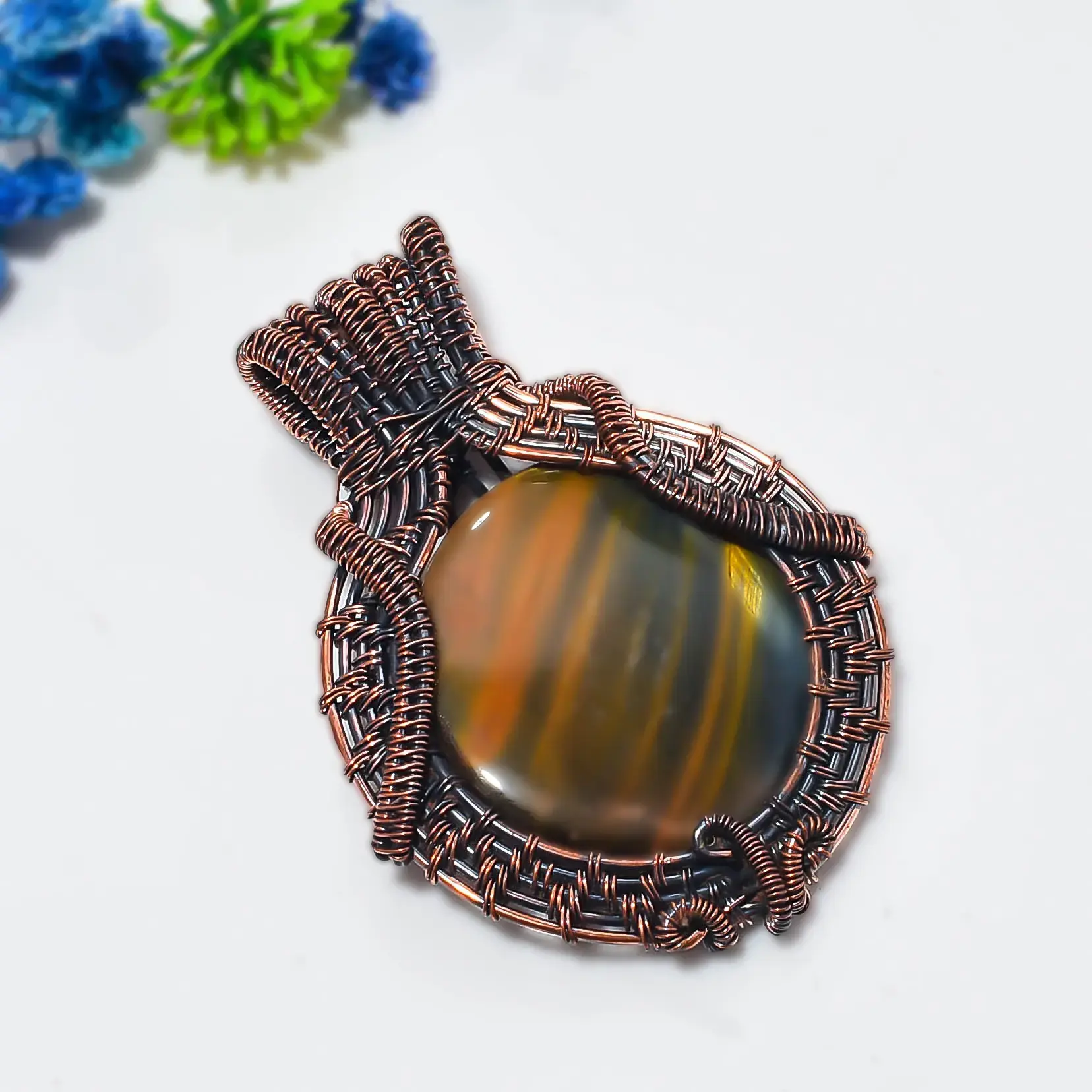 Copper Wire Pendant thumb