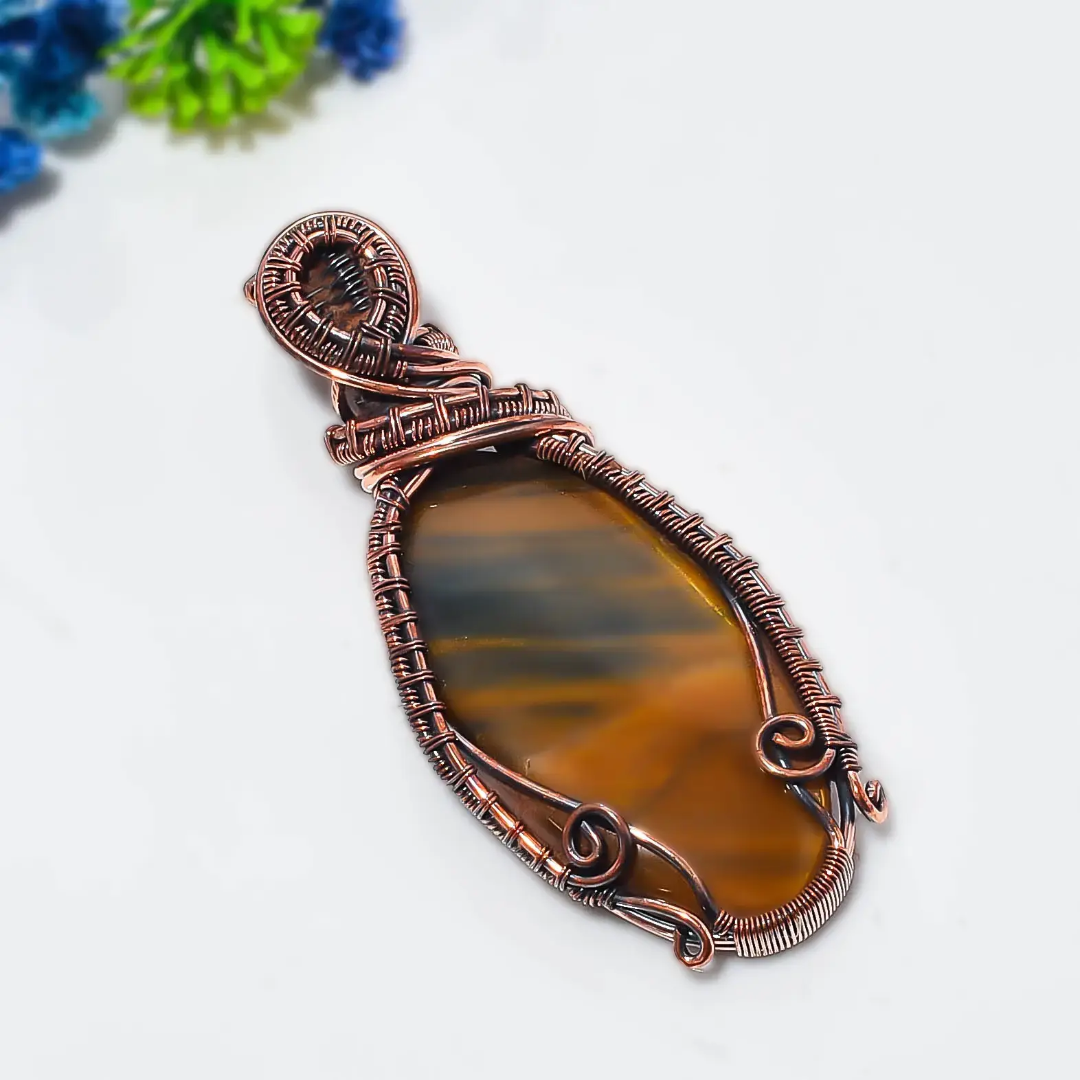 Copper Wire Pendant thumb