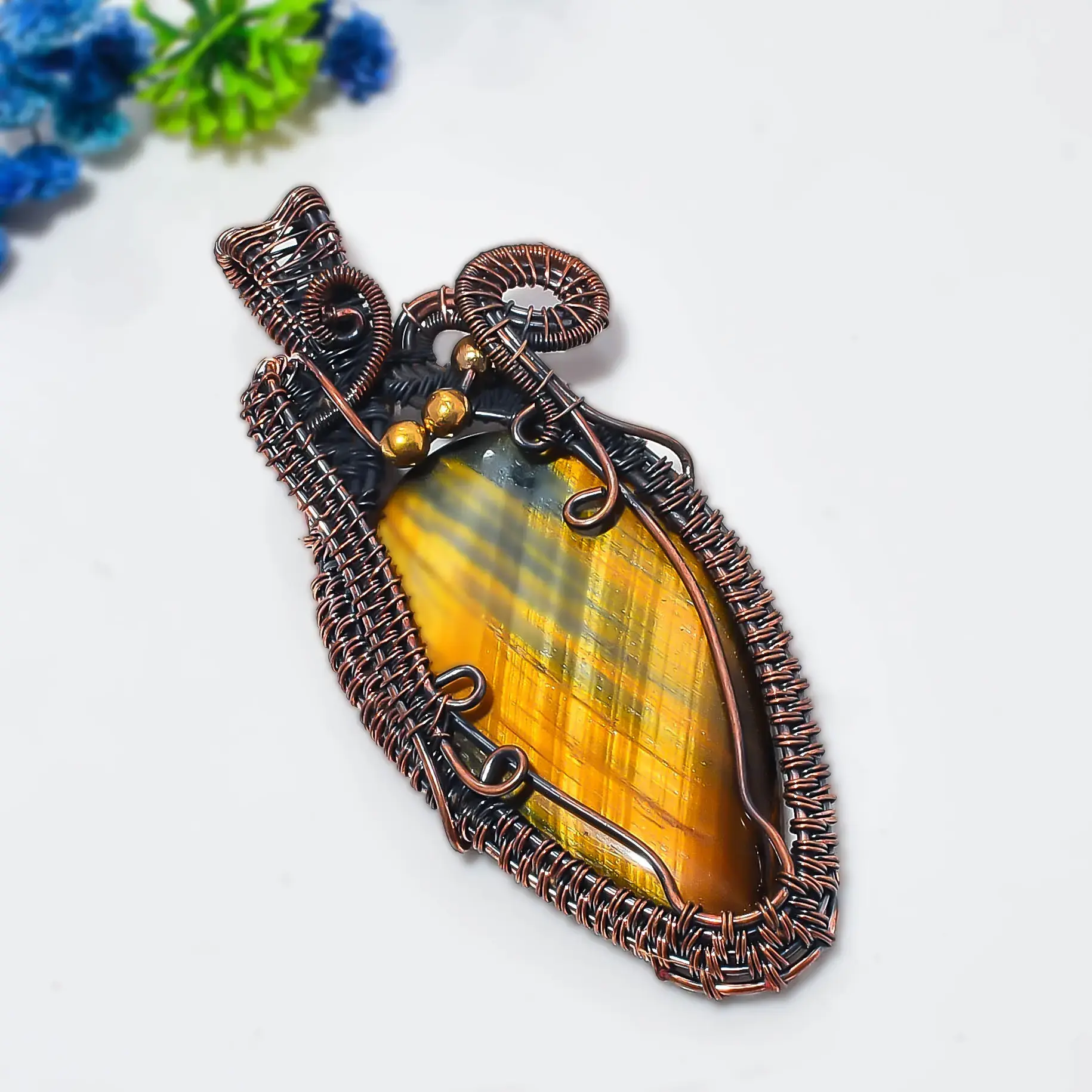 Copper Wire Pendant thumb