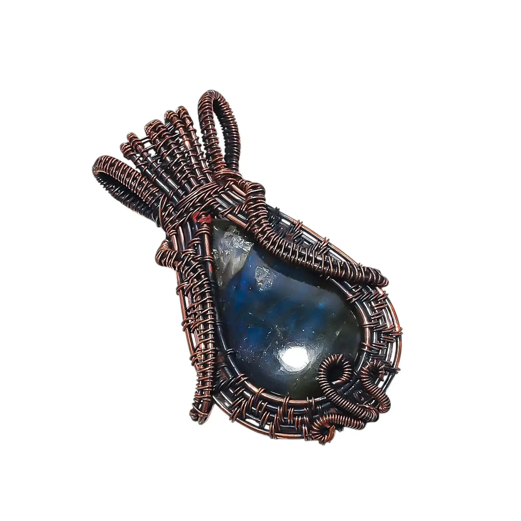 Copper Wire Pendant thumb