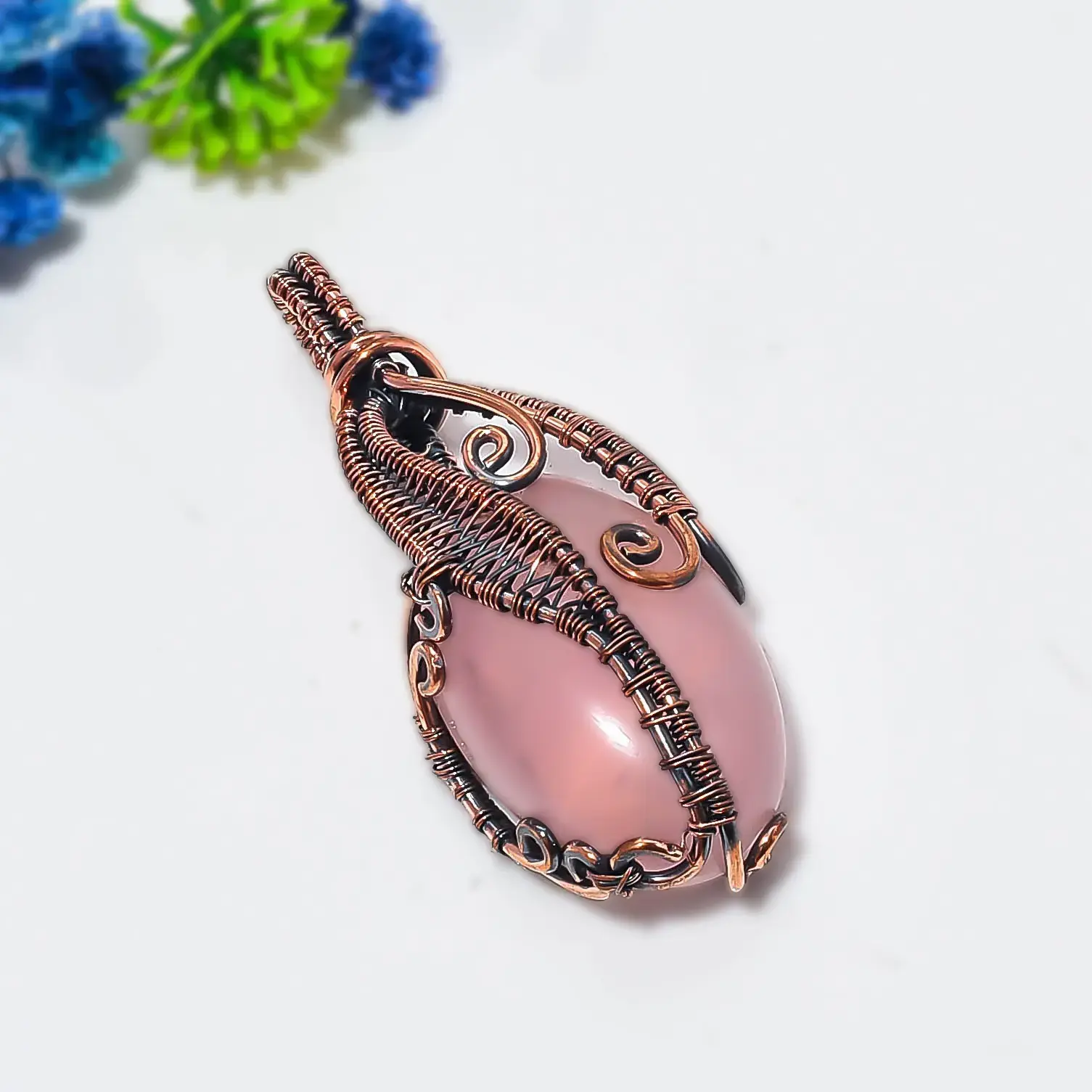 Copper Wire Pendant thumb