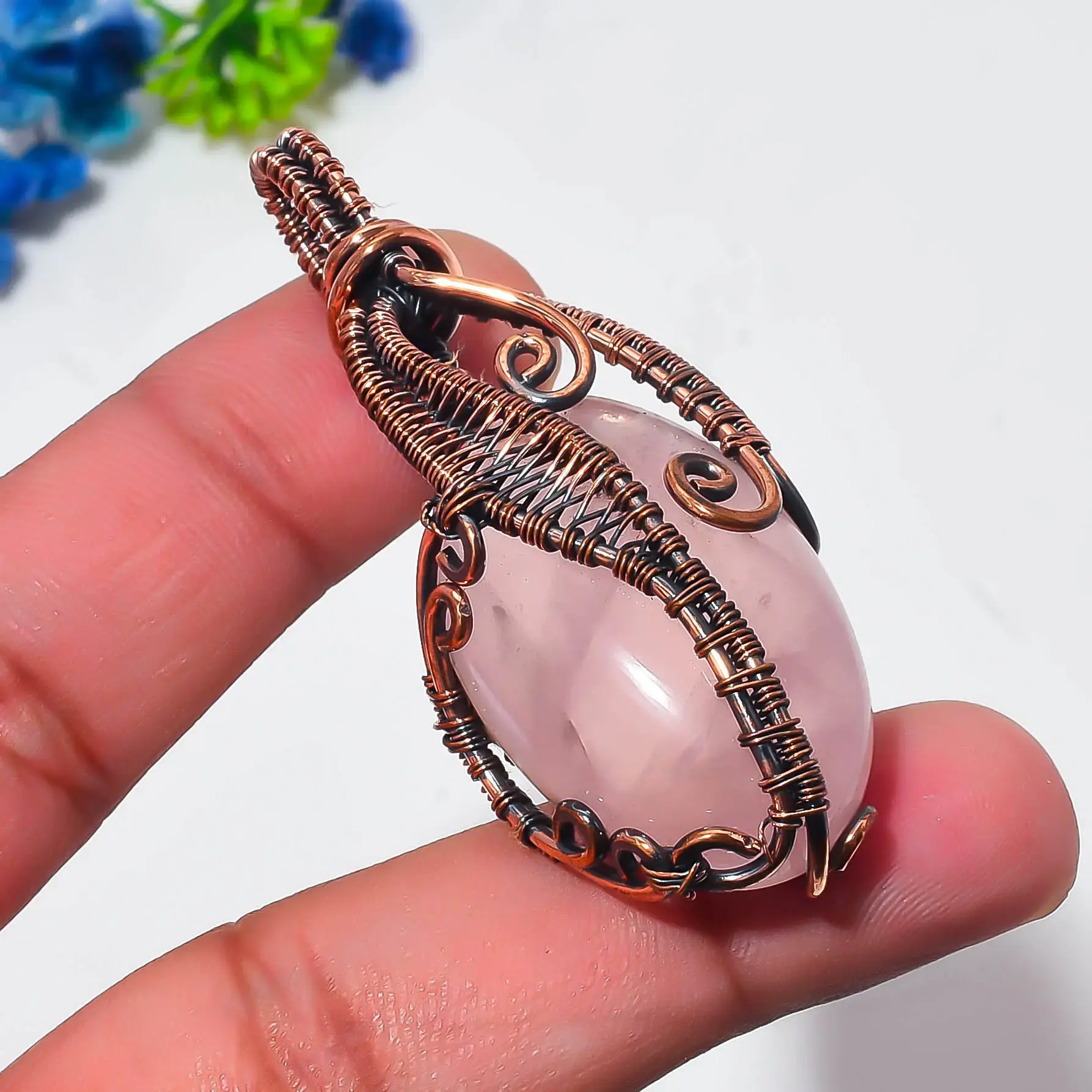 Copper Wire Pendant thumb