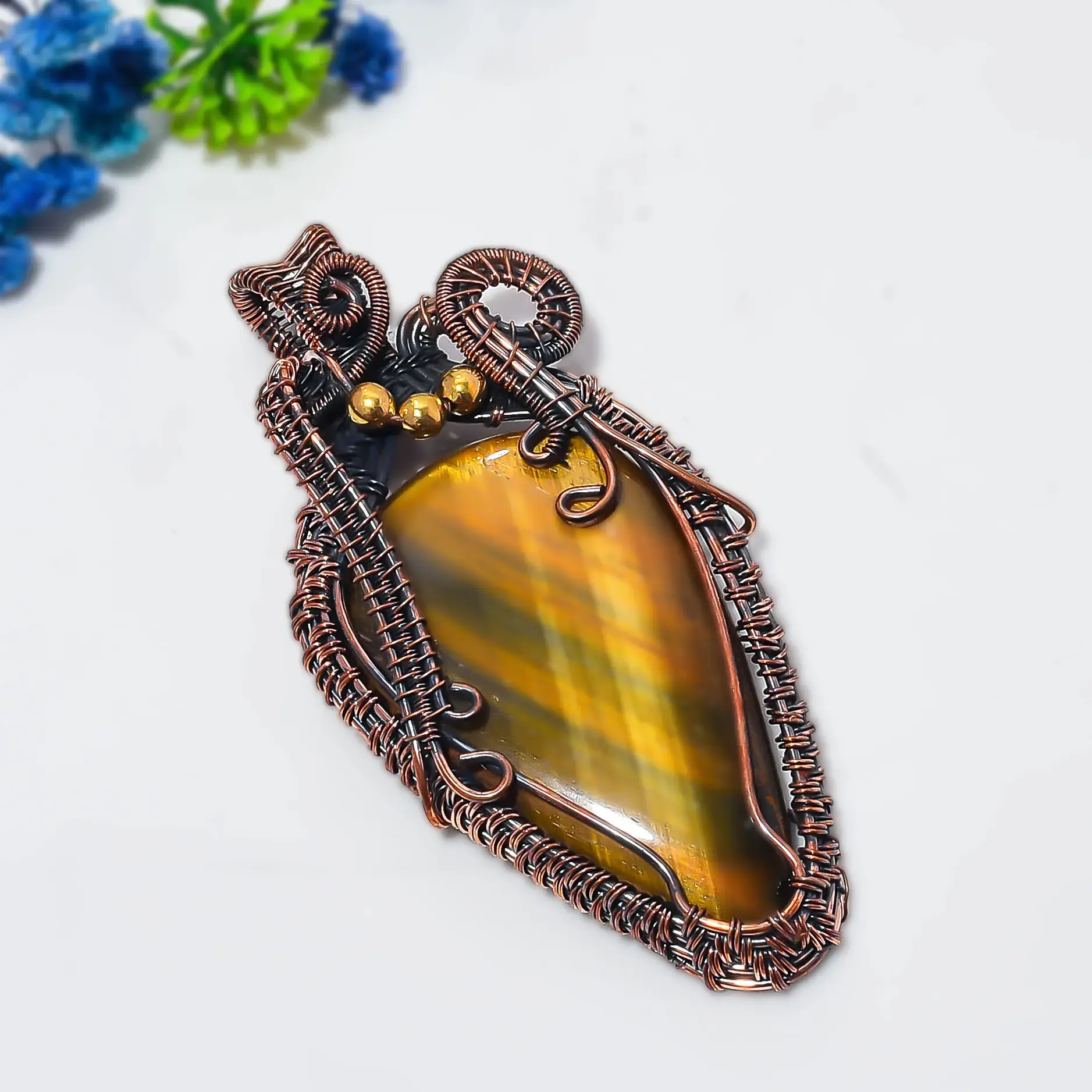 Copper Wire Pendant thumb