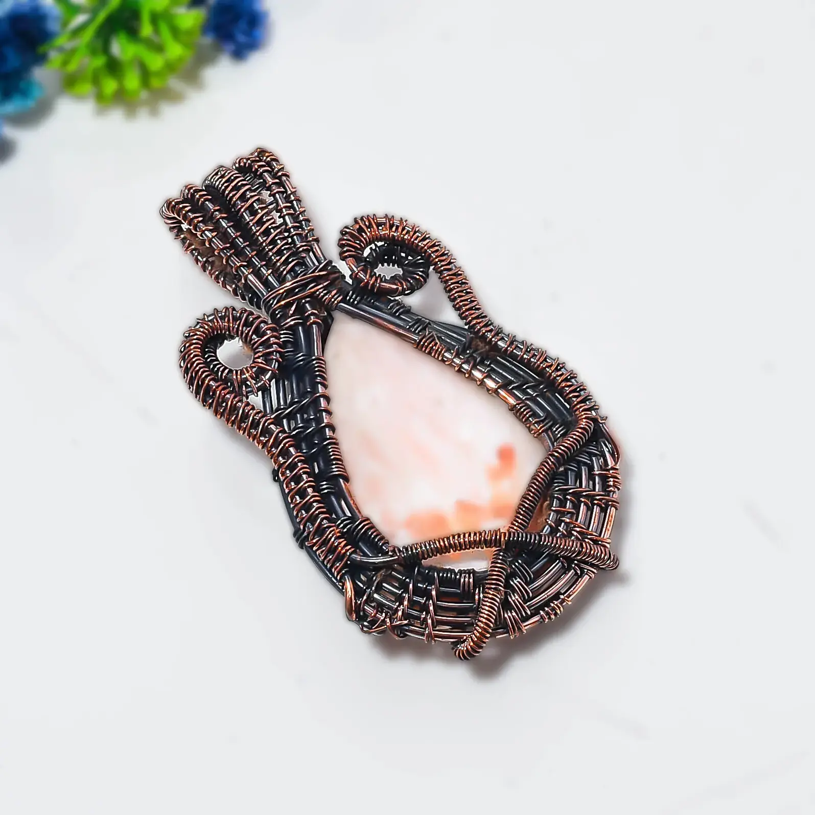 Copper Wire Pendant thumb