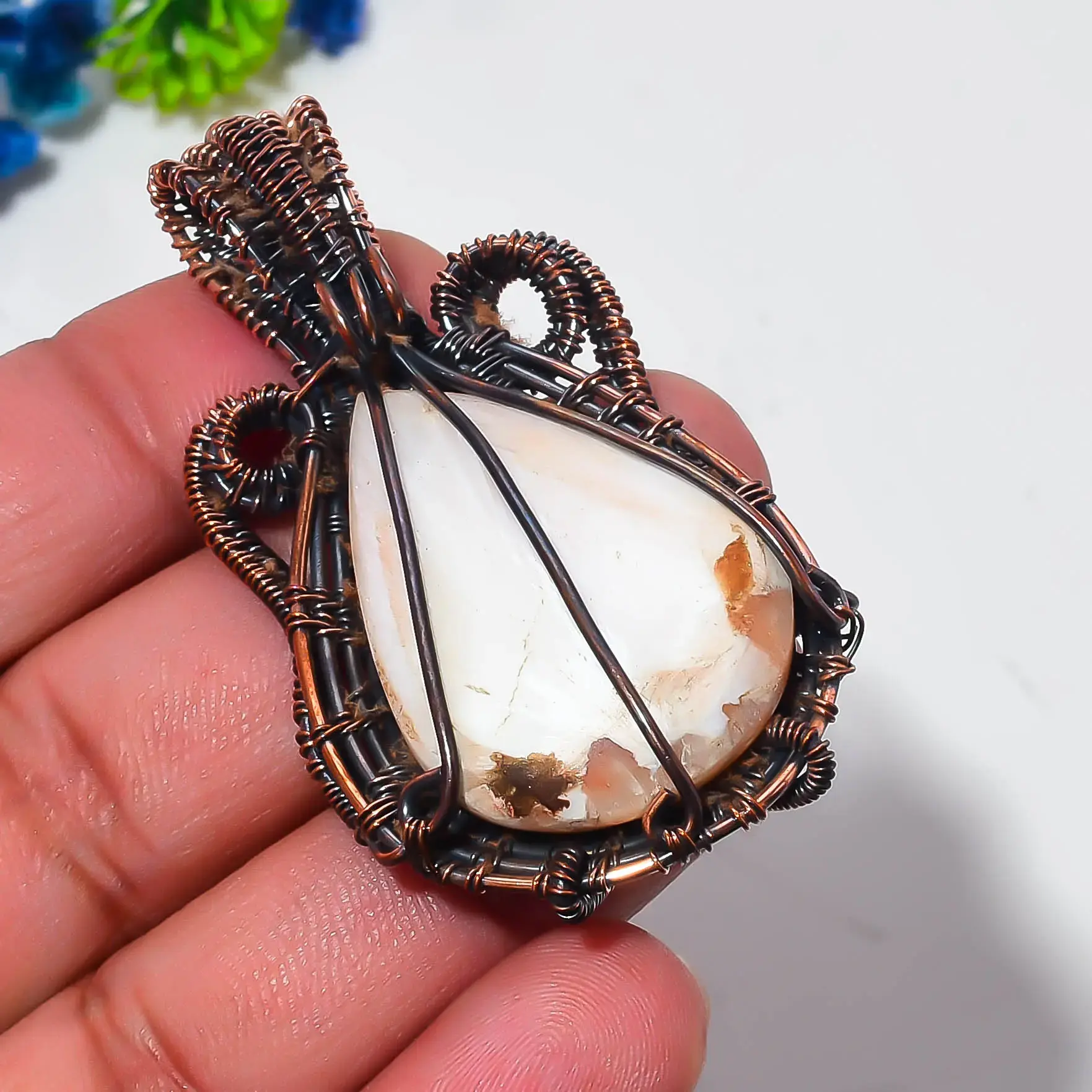 Copper Wire Pendant thumb