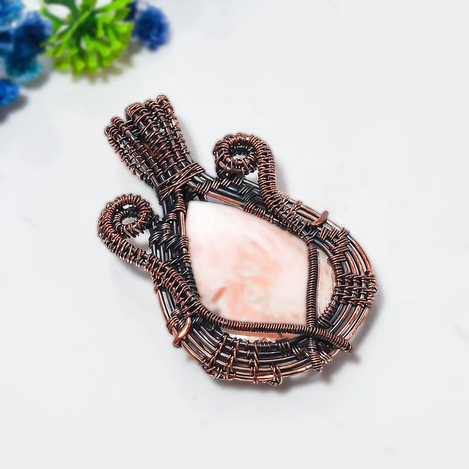 Copper Wire Pendant thumb
