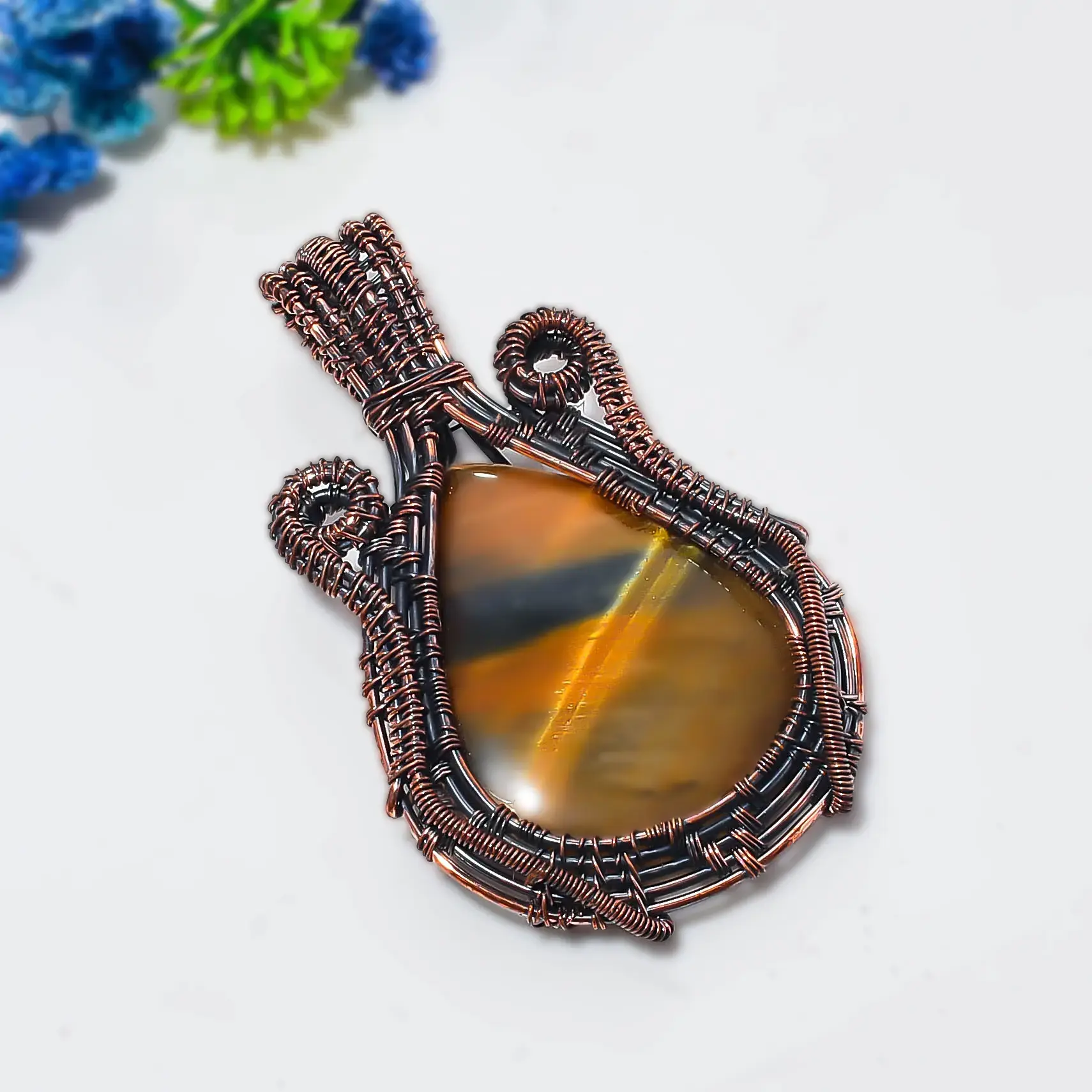 Copper Wire Pendant thumb