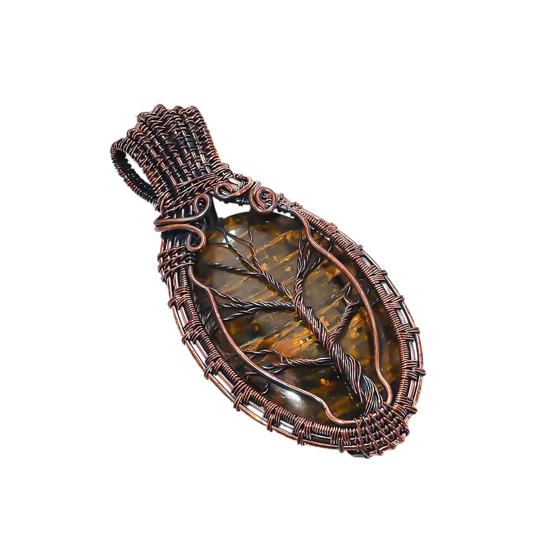 Copper Wire Pendant thumb