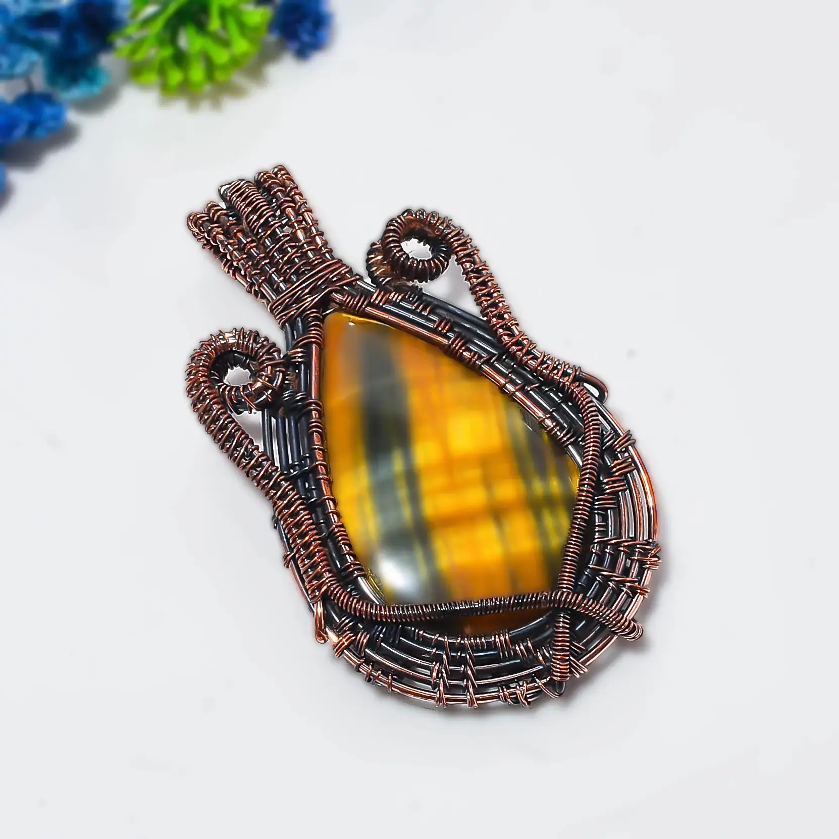 Copper Wire Pendant thumb
