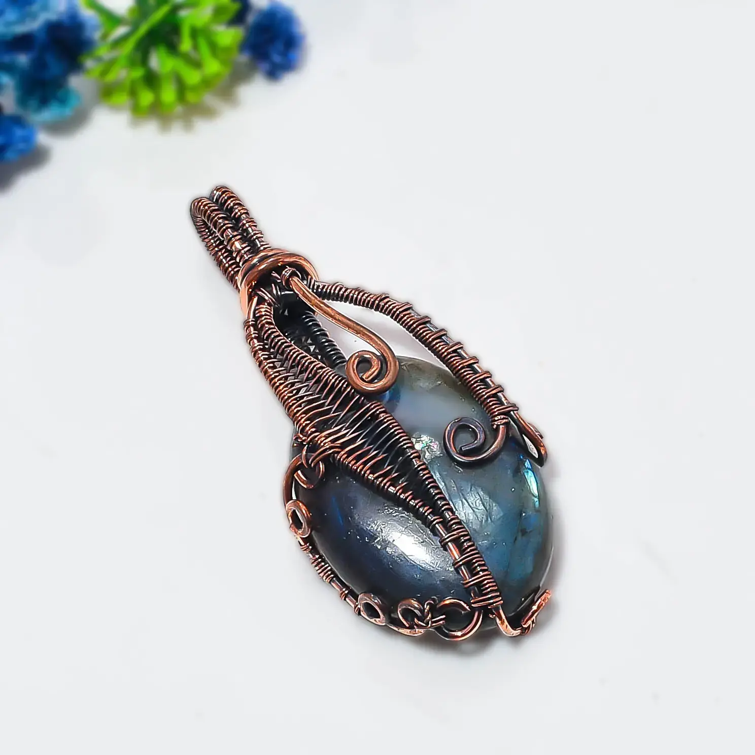 Copper Wire Pendant thumb