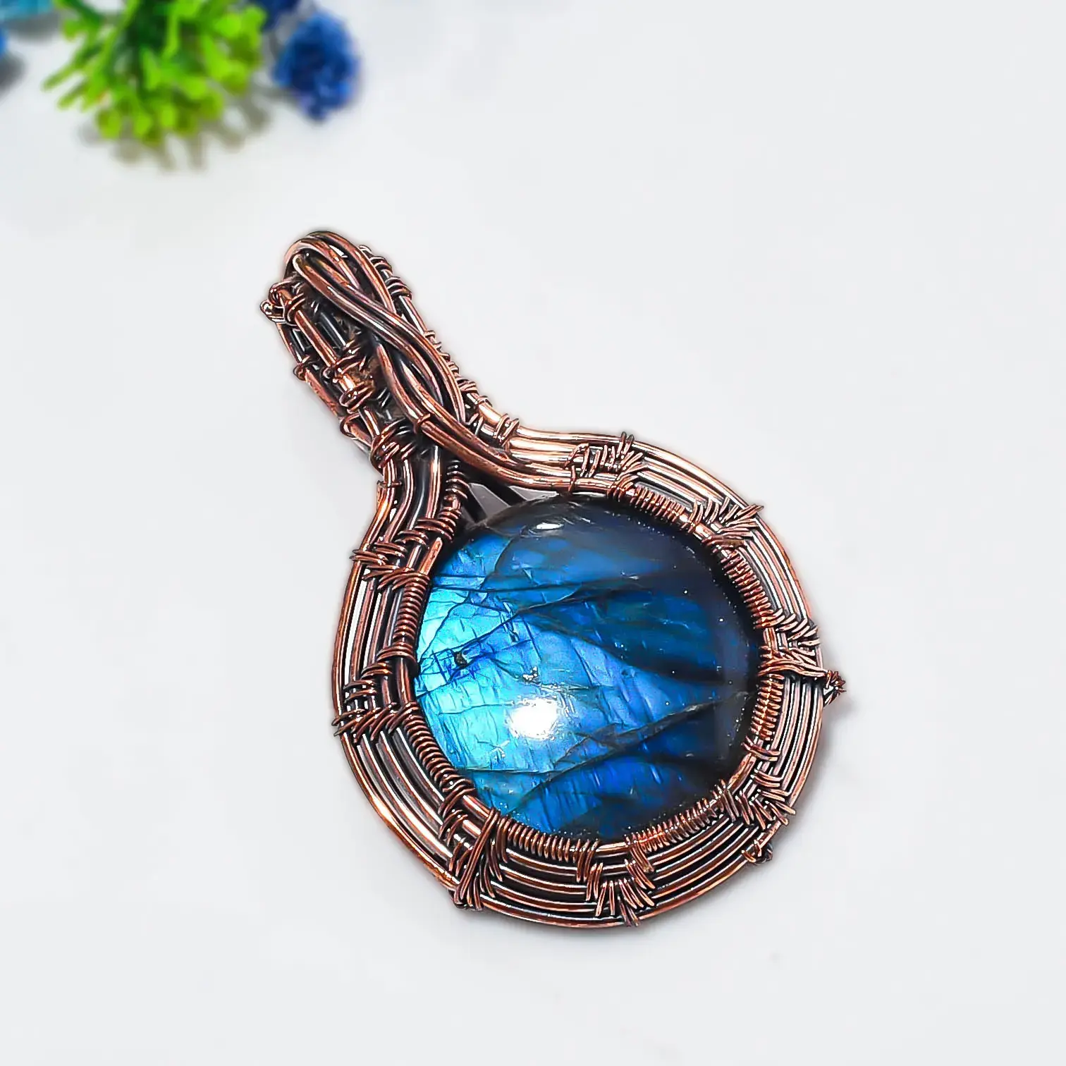 Copper Wire Pendant thumb