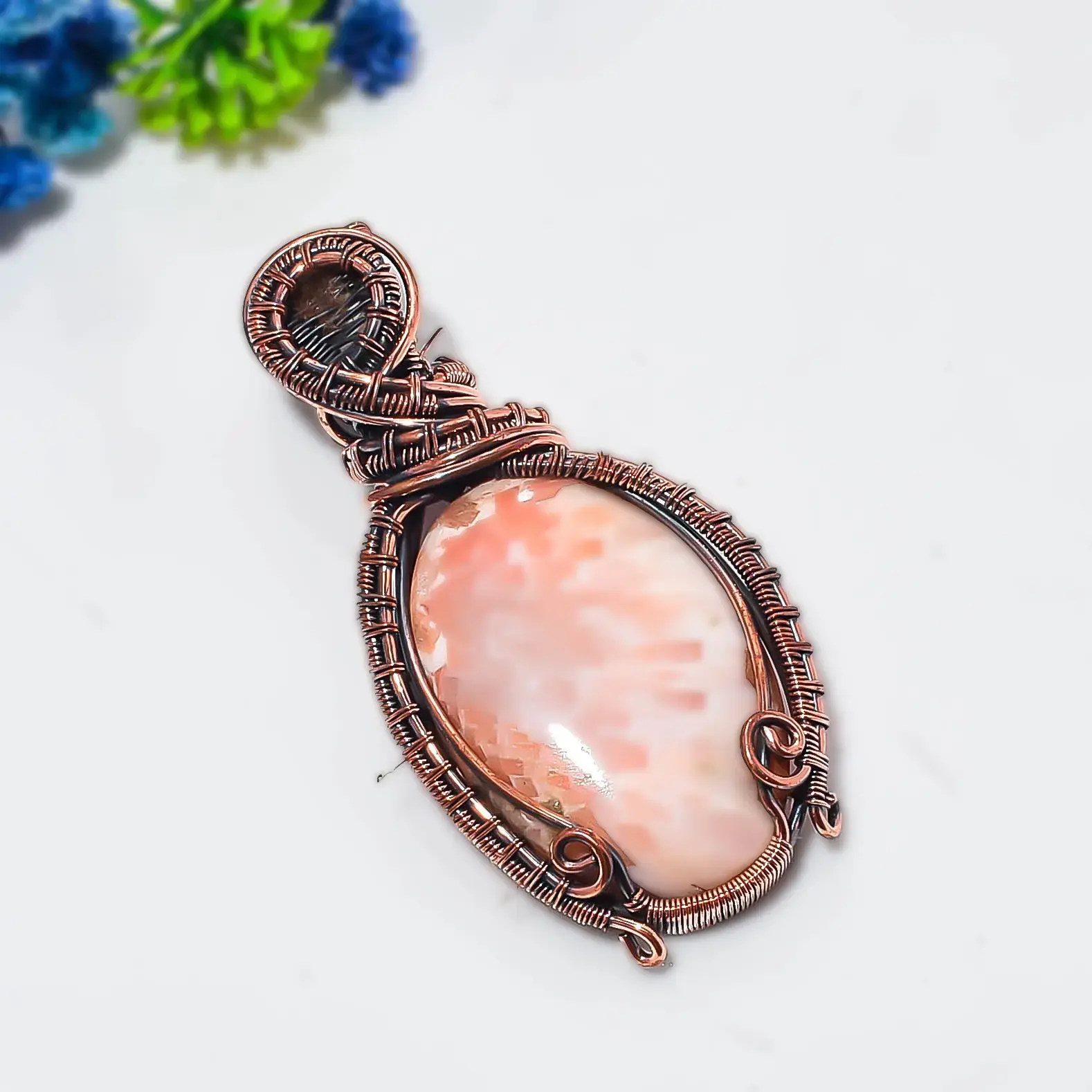 Copper Wire Pendant thumb