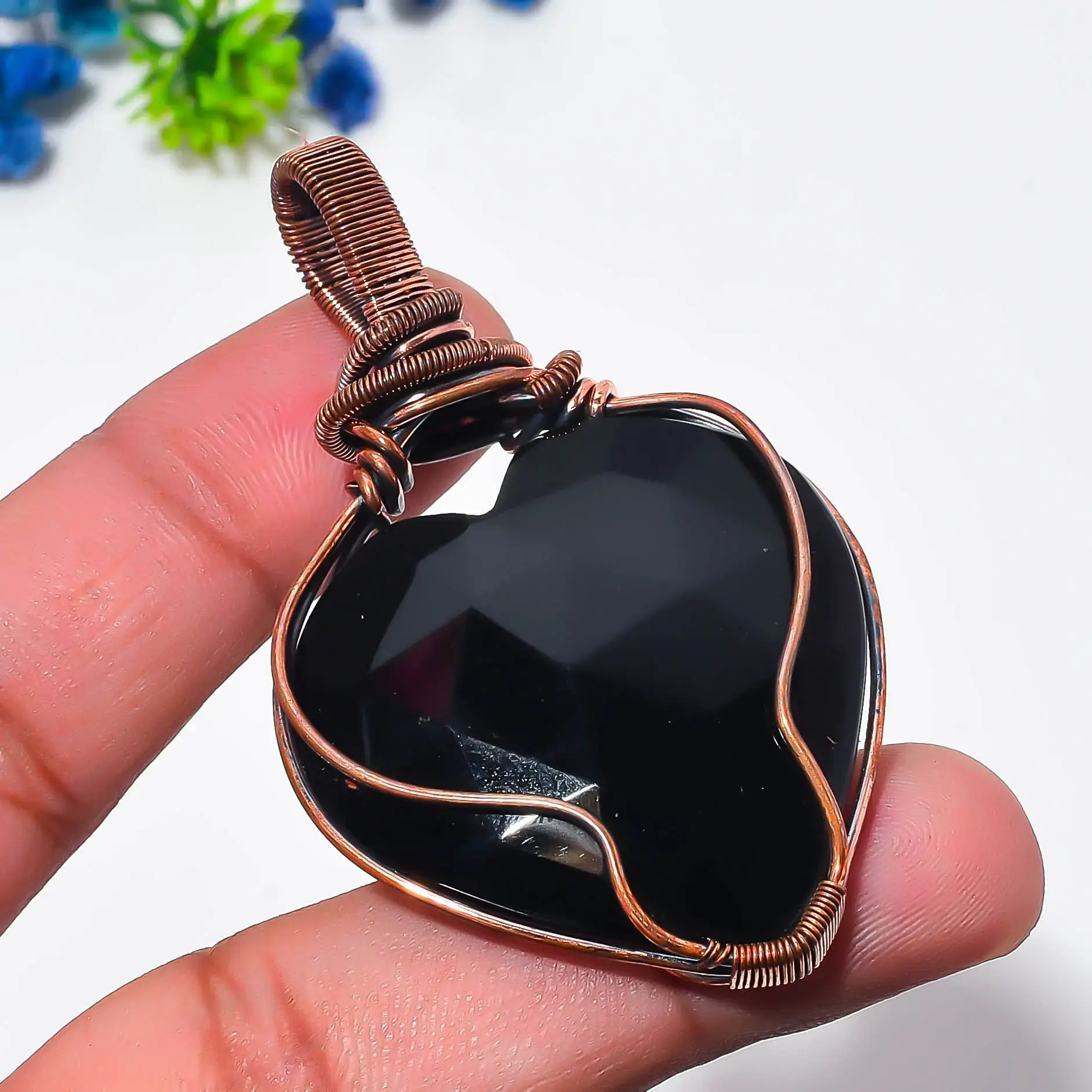 Copper Wire Pendant thumb