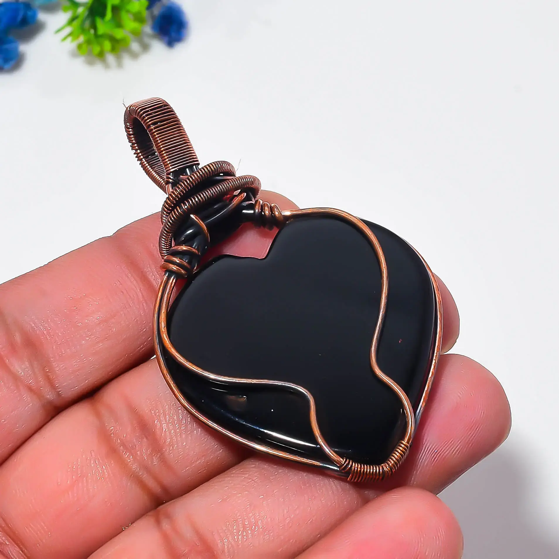 Copper Wire Pendant thumb