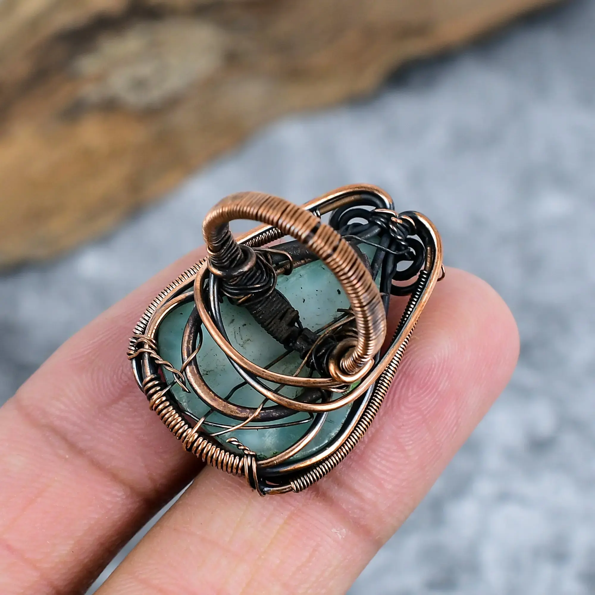 Copper Wire Ring thumb