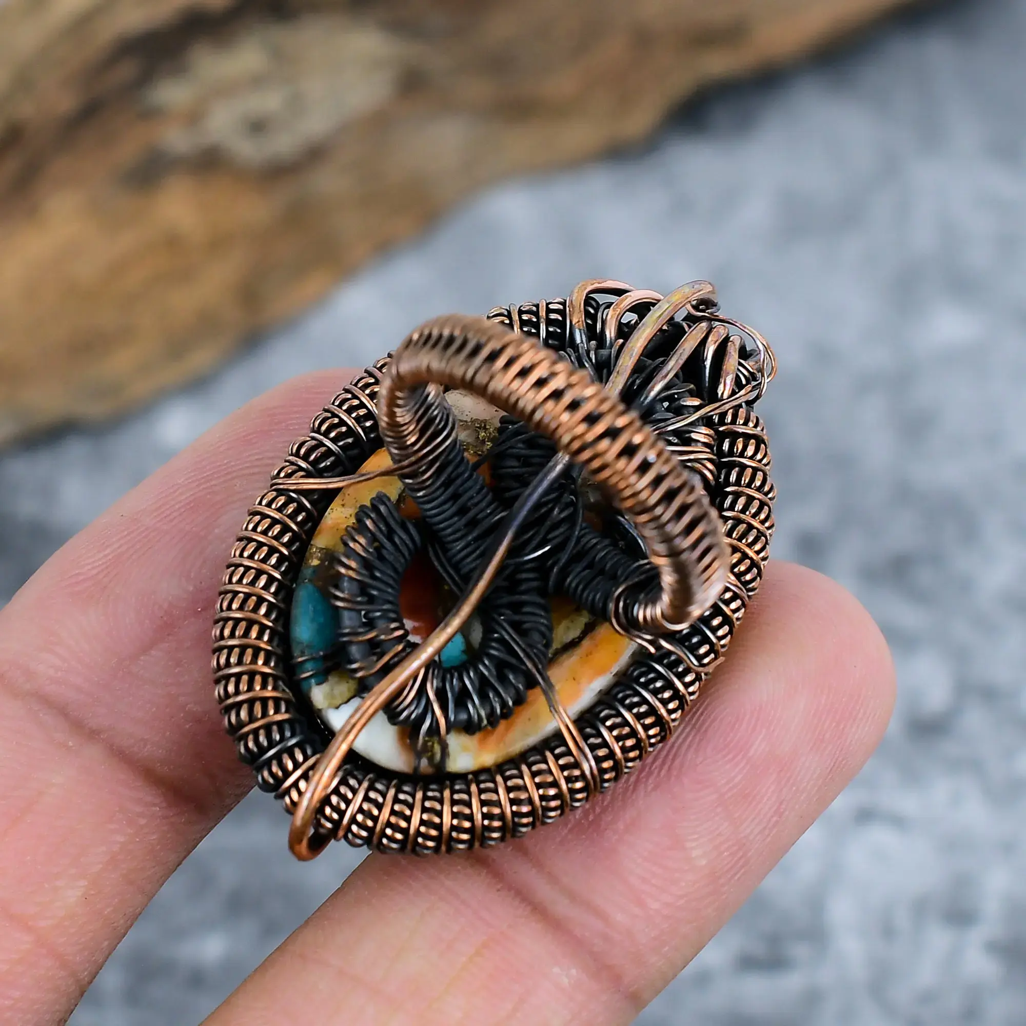 Copper Wire Ring thumb