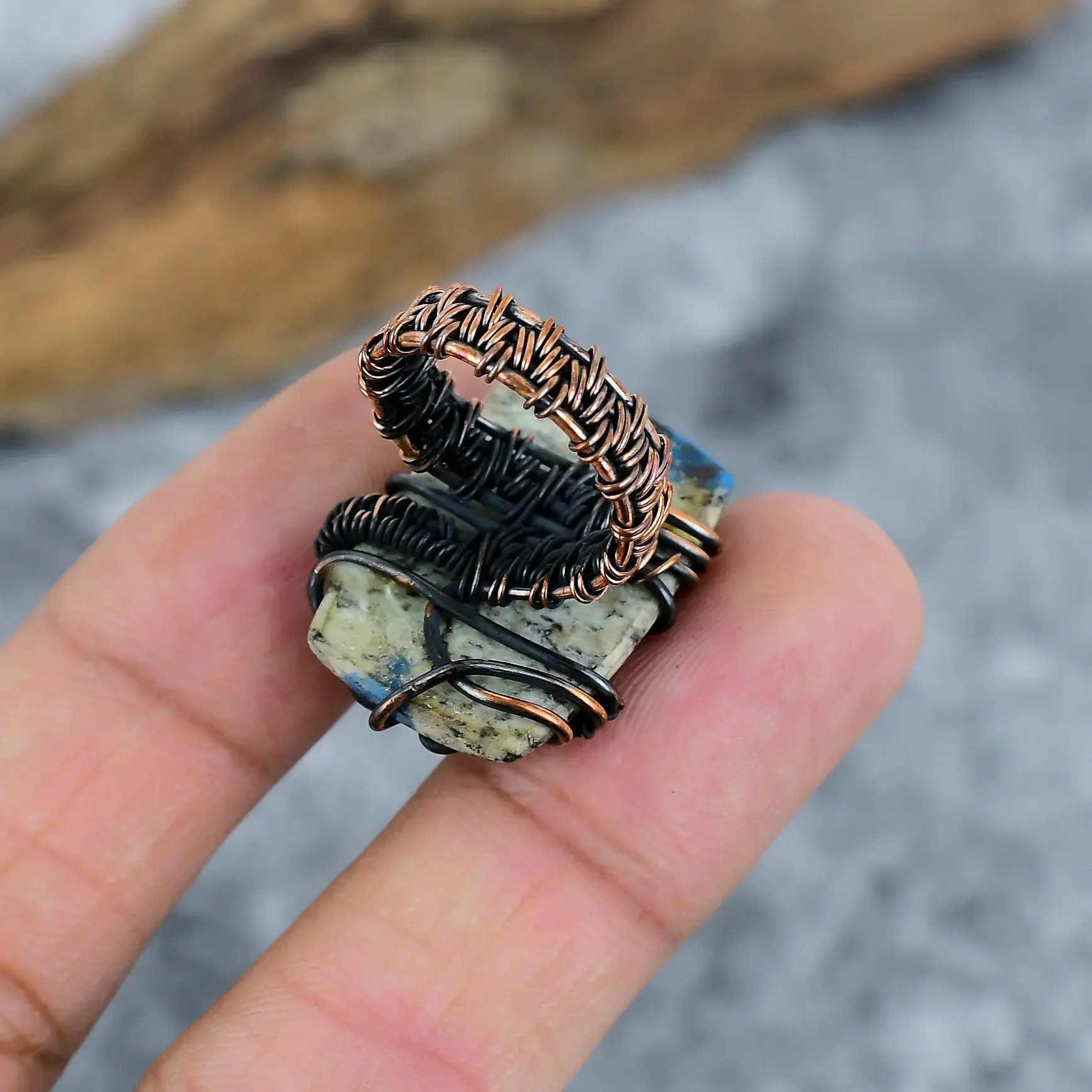 Copper Wire Ring thumb