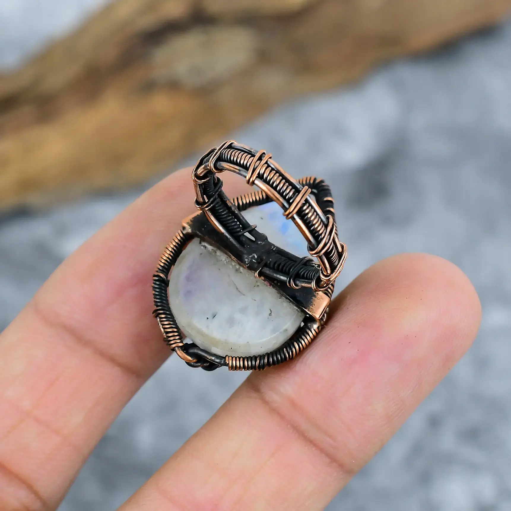 Copper Wire Ring thumb
