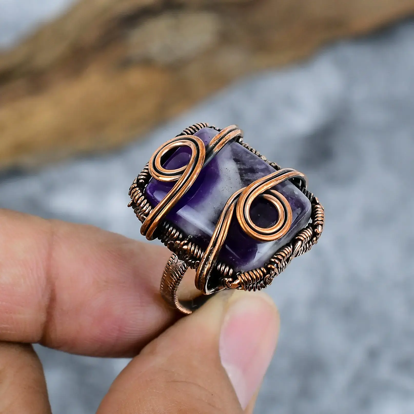 Copper Wire Ring thumb