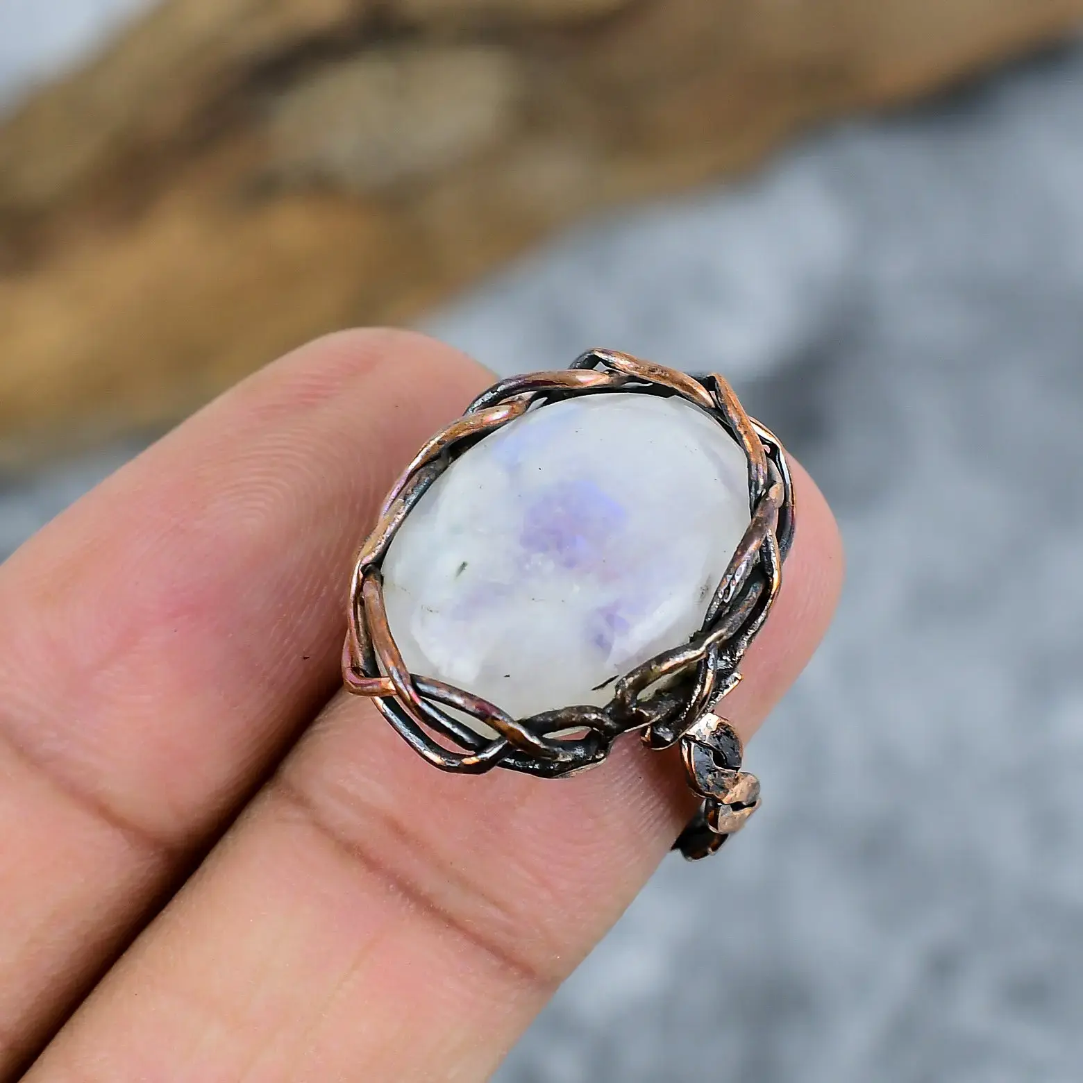Copper Wire Ring thumb