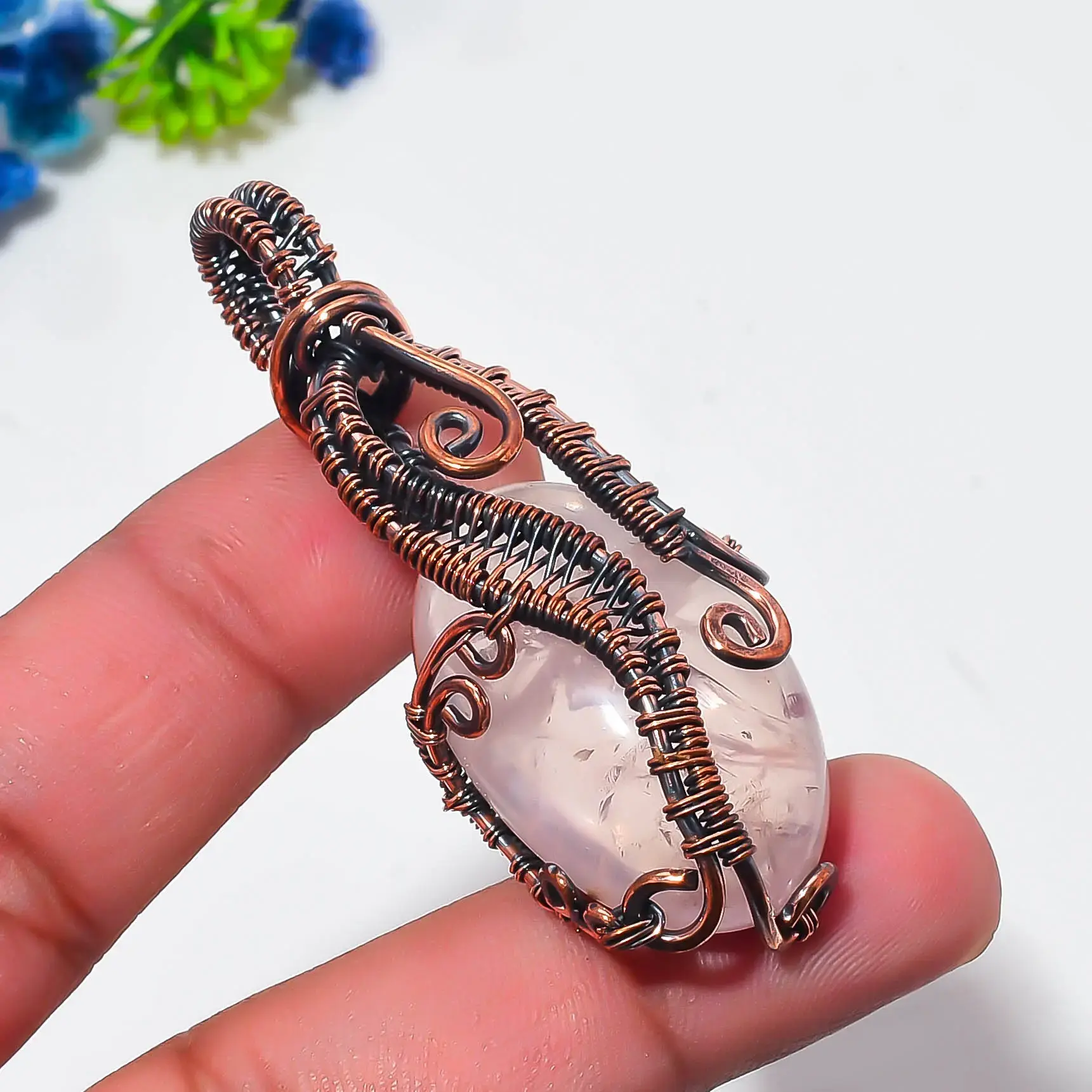Copper Wire Pendant thumb