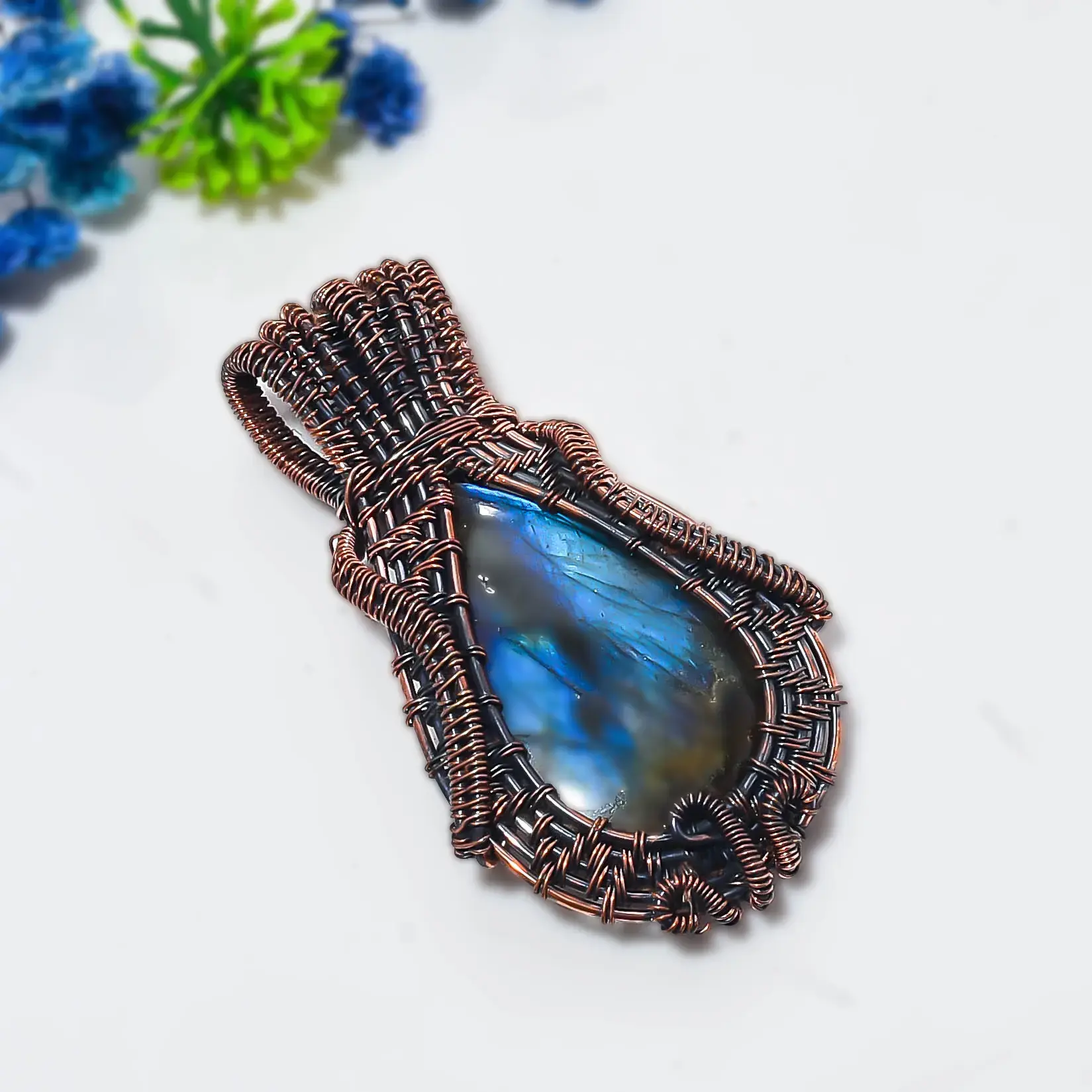 Copper Wire Pendant thumb