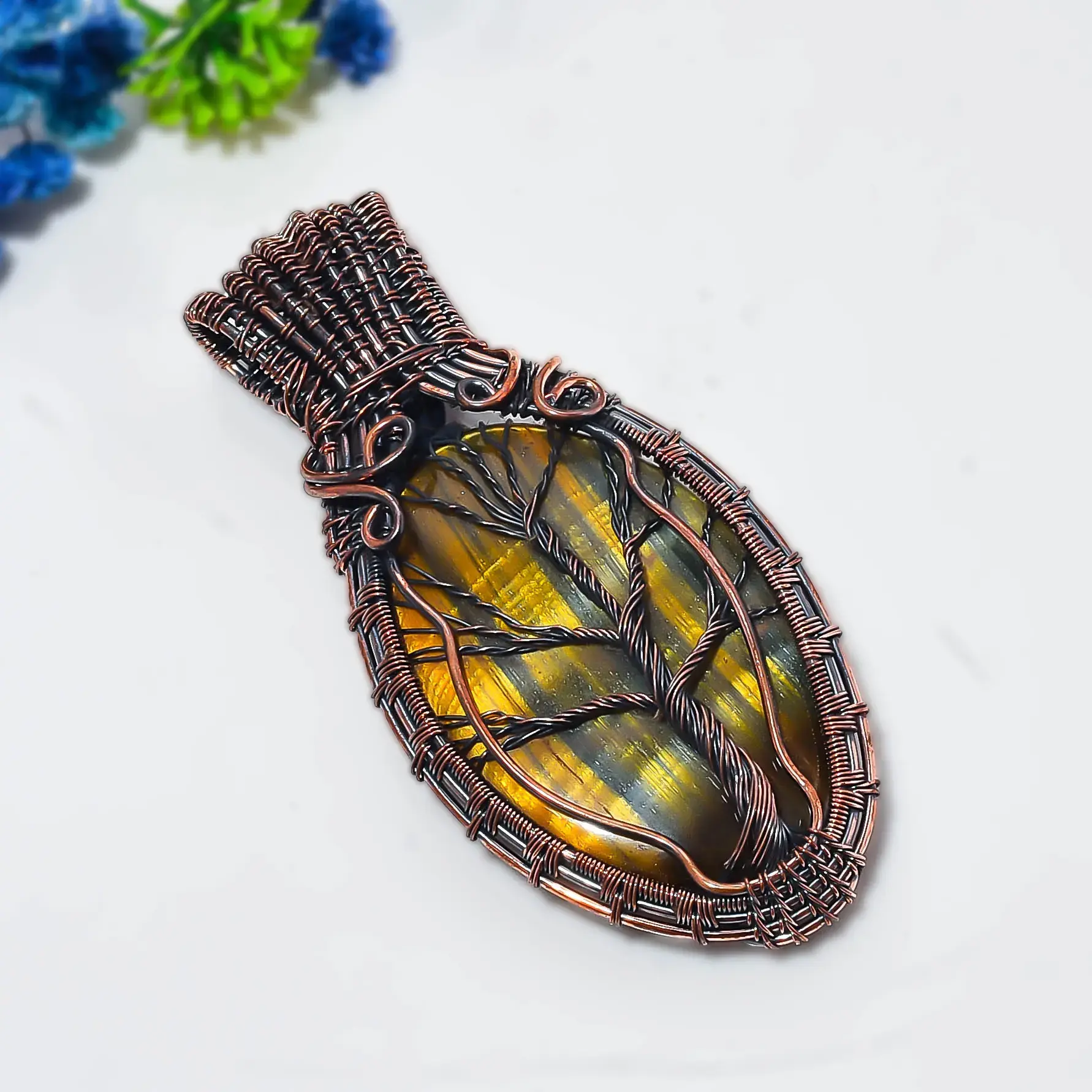 Copper Wire Pendant thumb