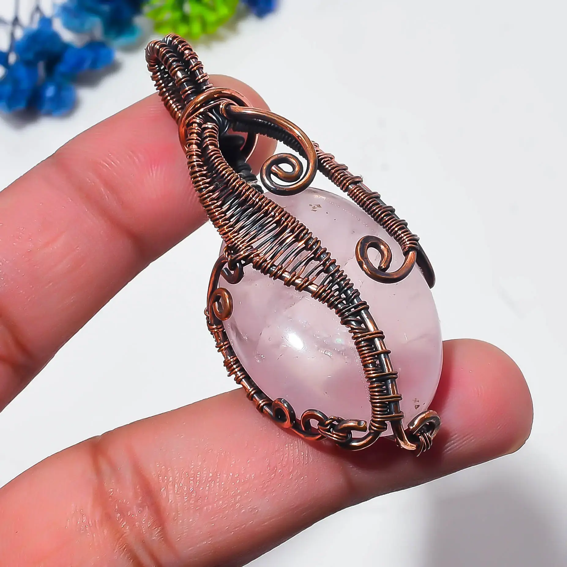 Copper Wire Pendant thumb