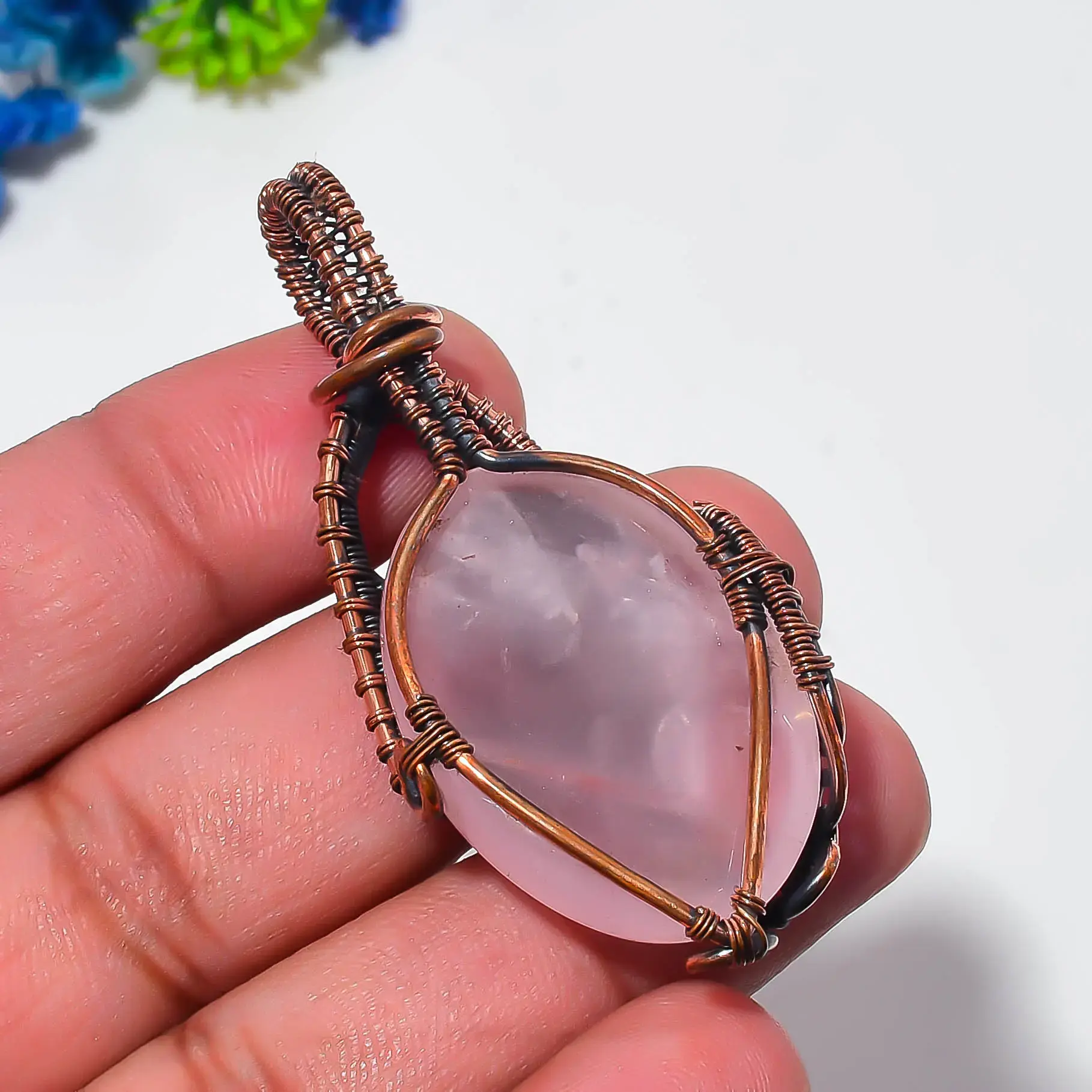 Copper Wire Pendant thumb