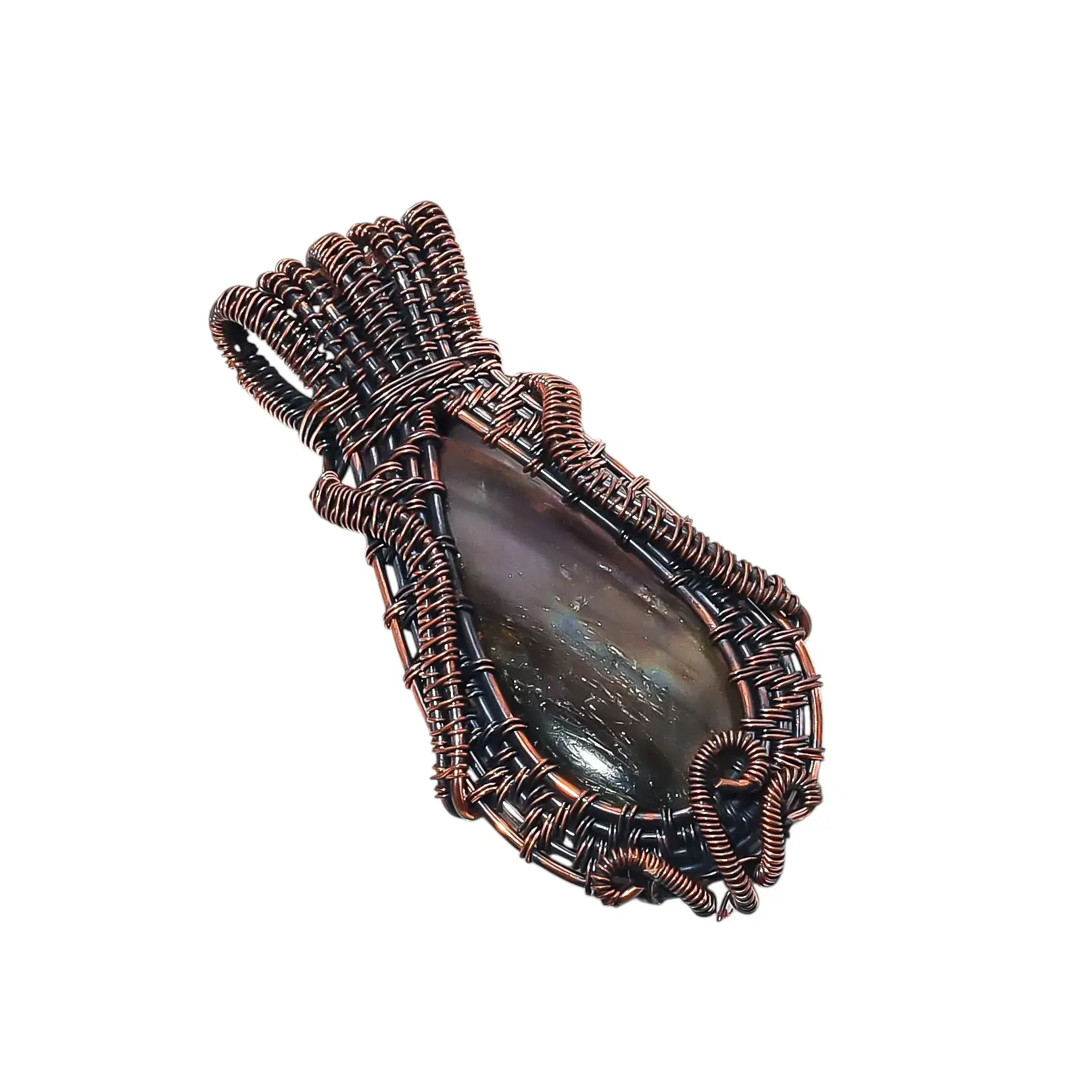 Copper Wire Pendant thumb