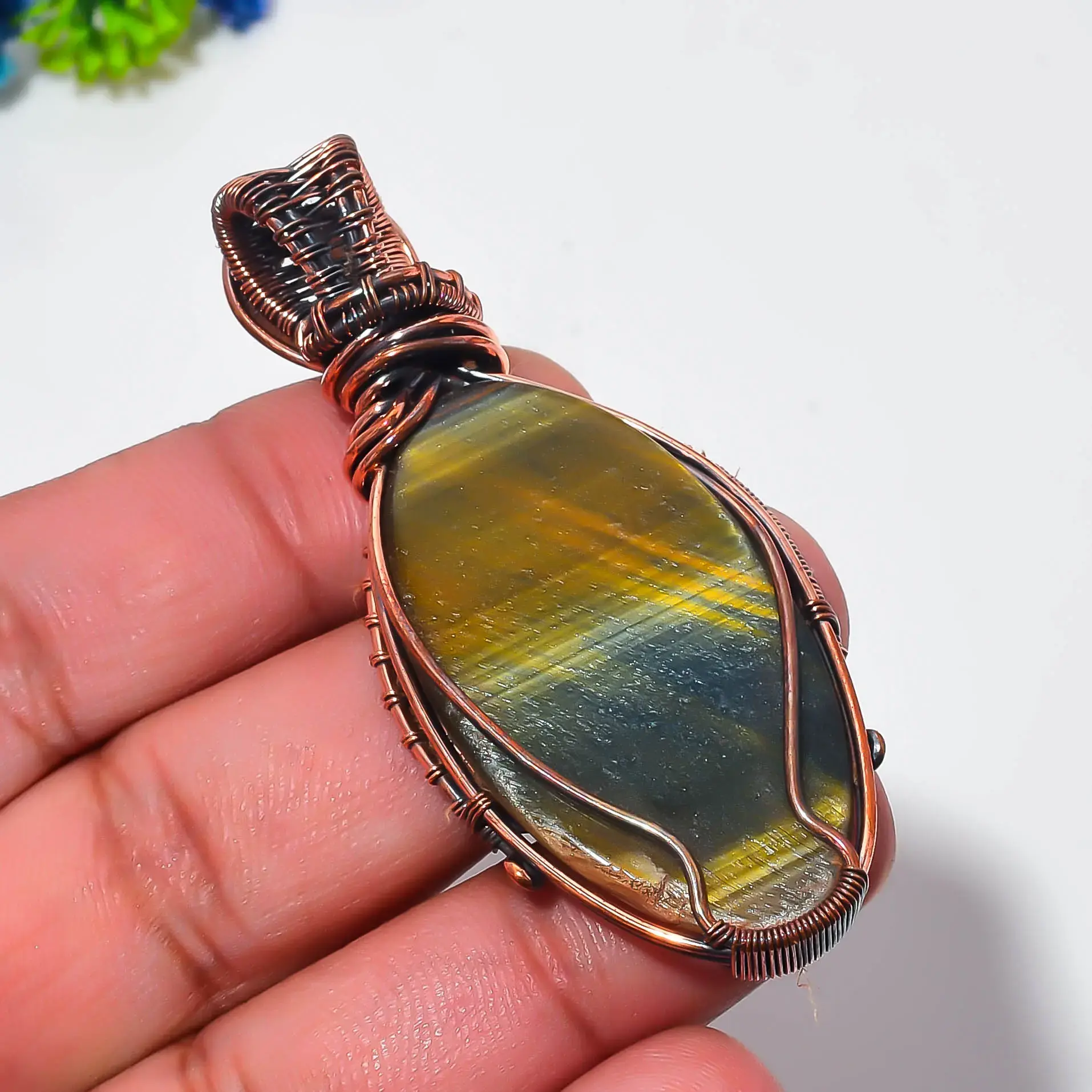 Copper Wire Pendant thumb
