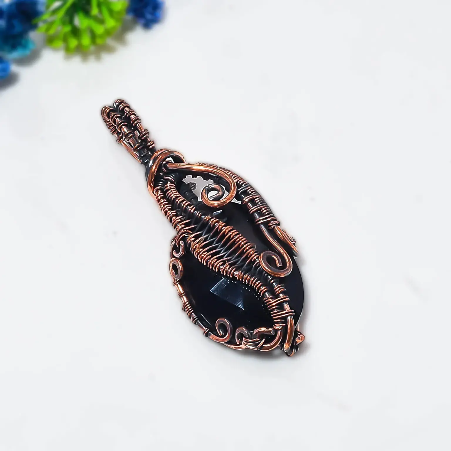 Copper Wire Pendant thumb