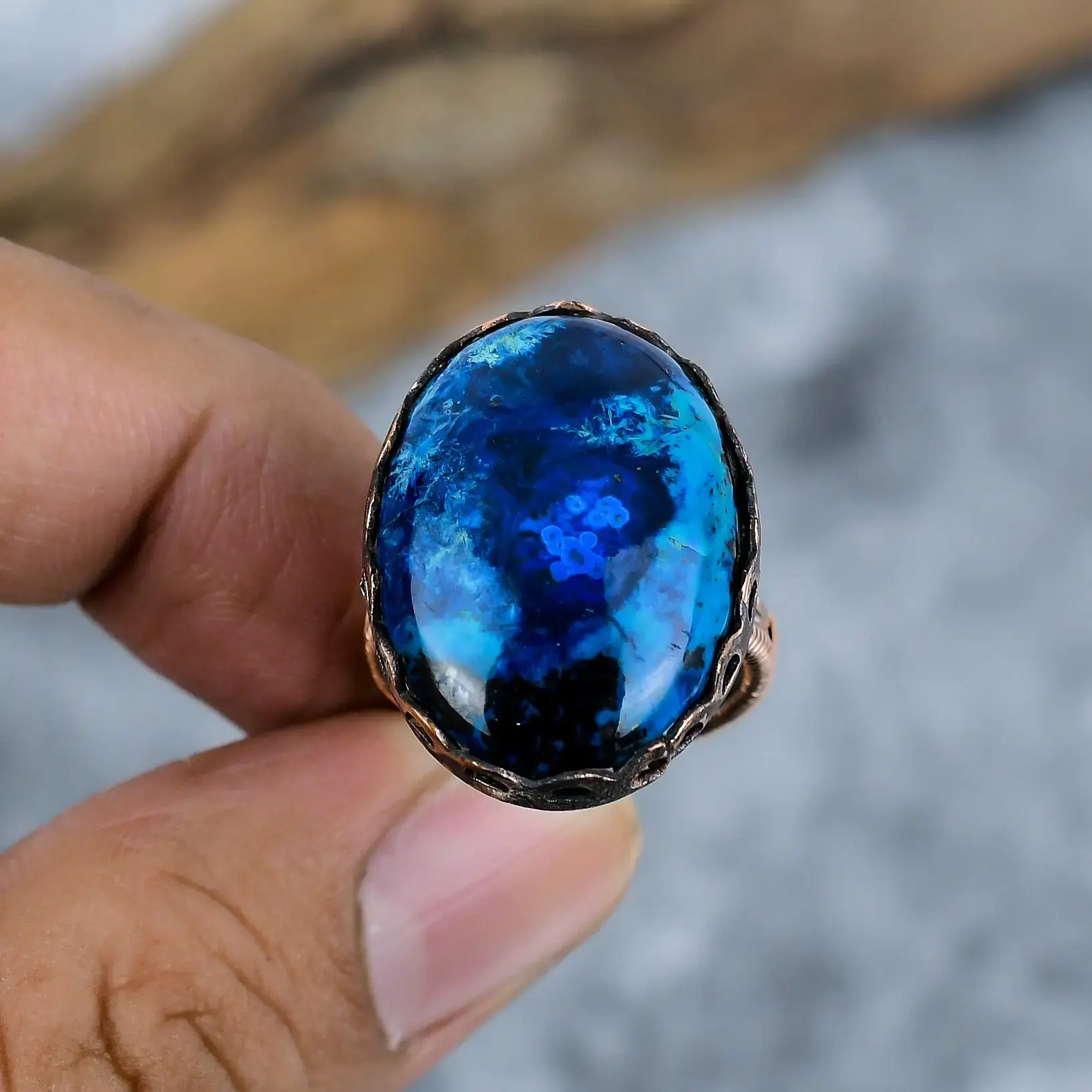 Copper Wire Ring thumb