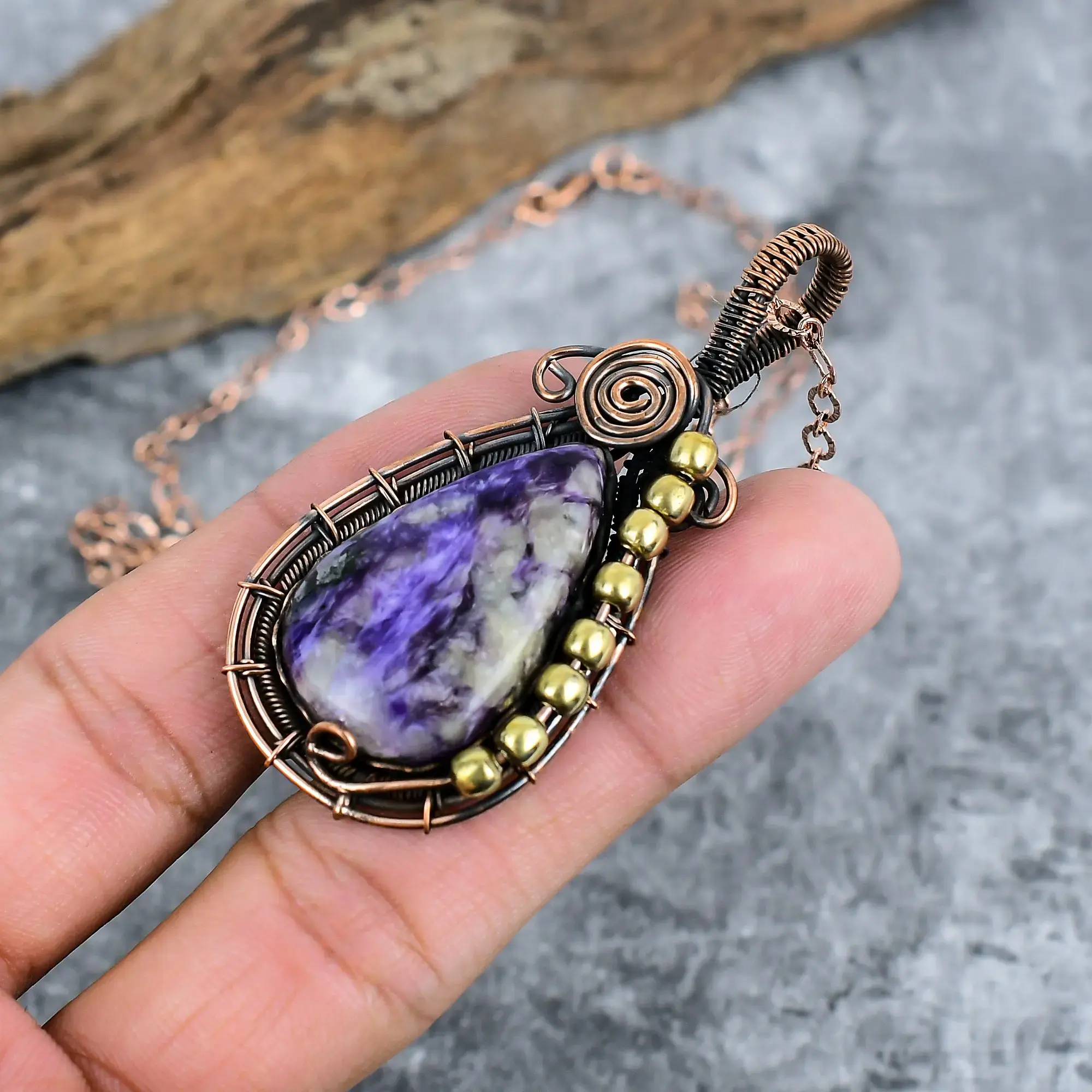 Copper Pendant thumb