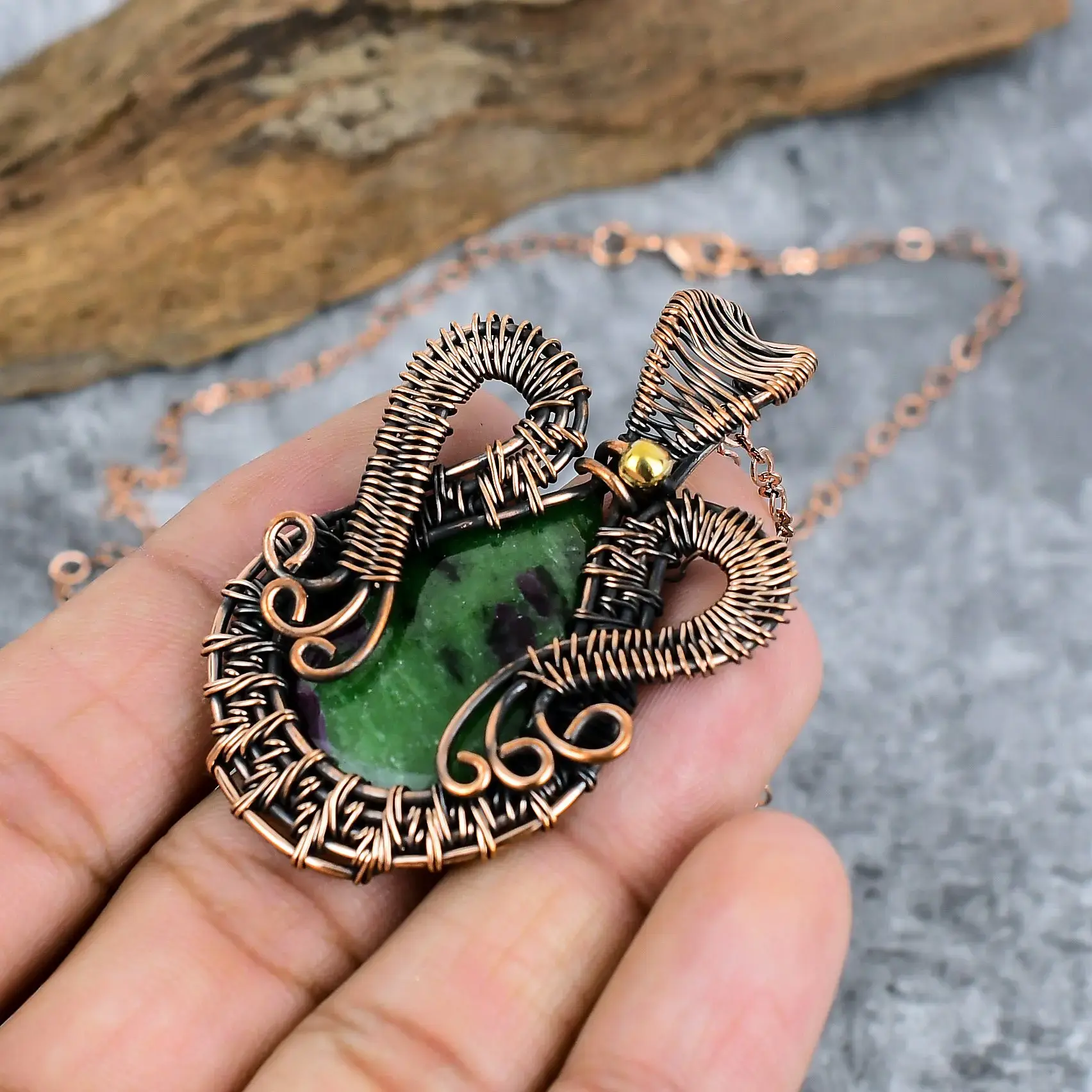 Copper Pendant thumb