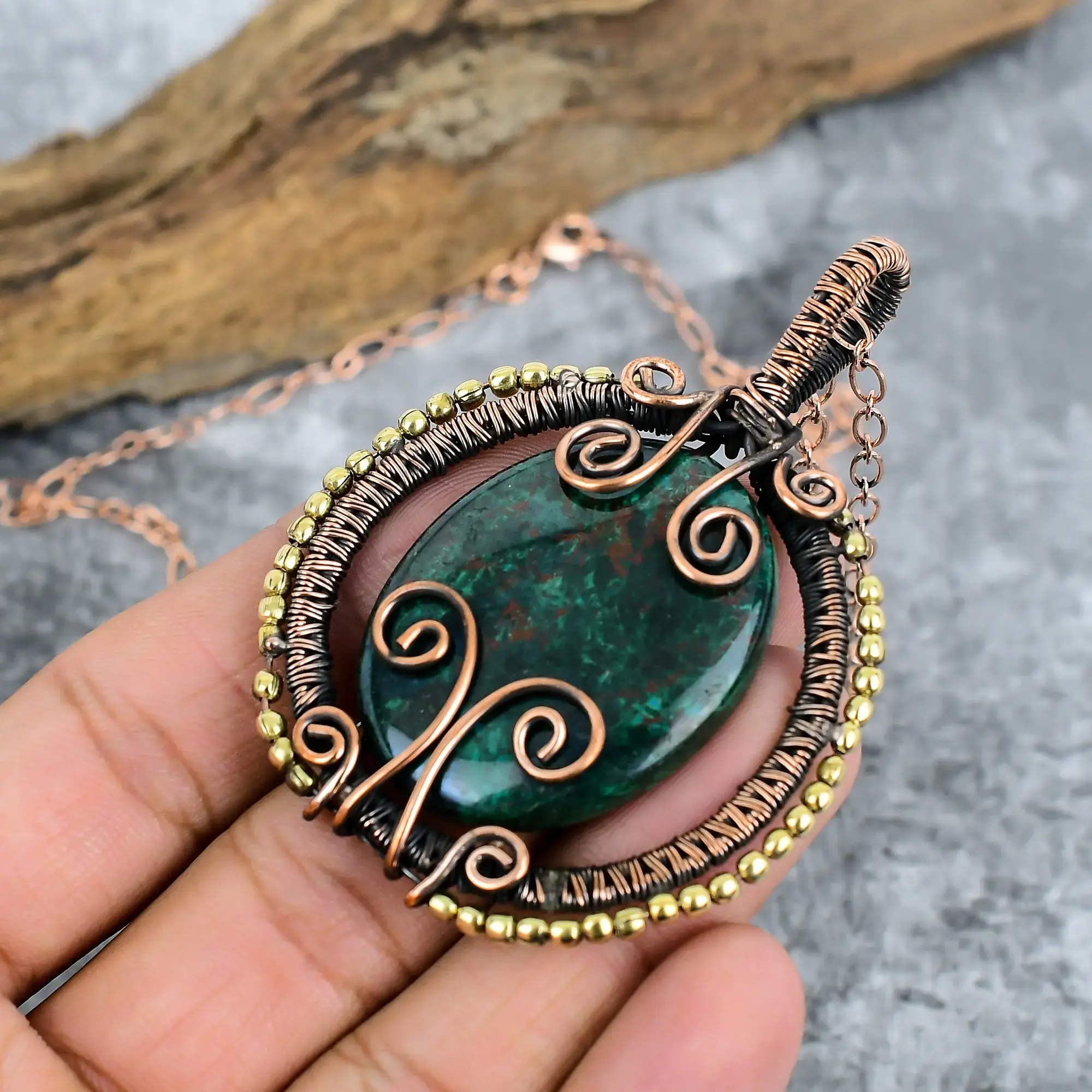 Copper Pendant thumb