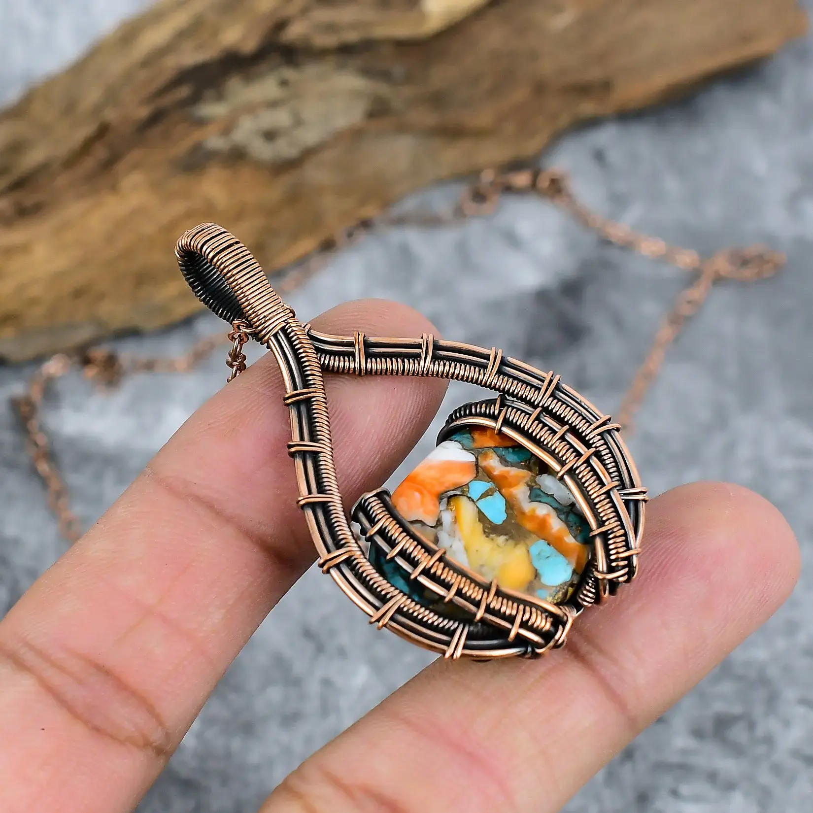 Copper Pendant thumb