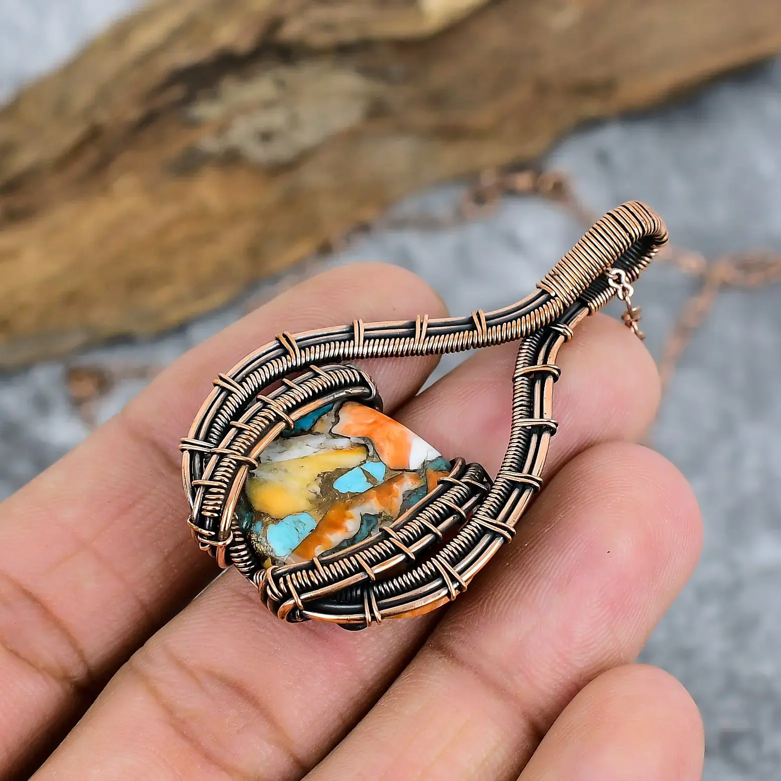 Copper Pendant thumb