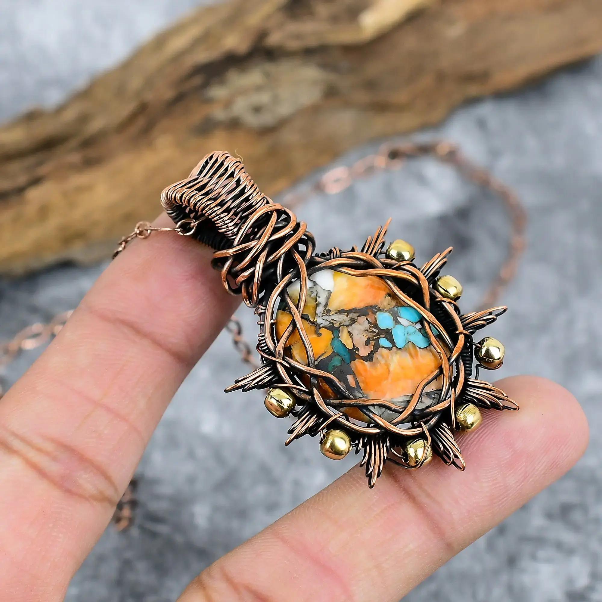 Copper Pendant thumb