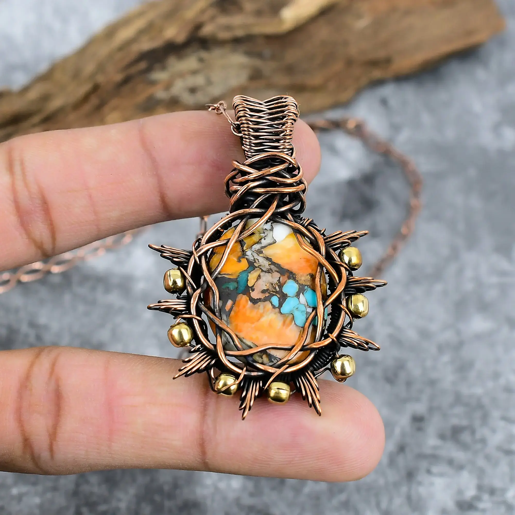 Copper Pendant thumb