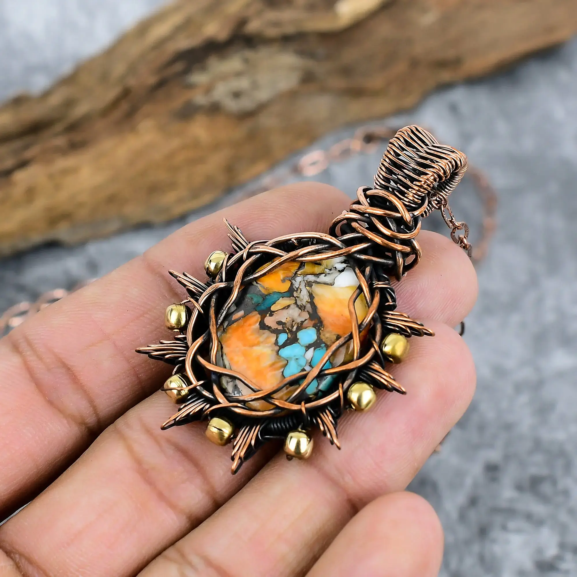 Copper Pendant thumb