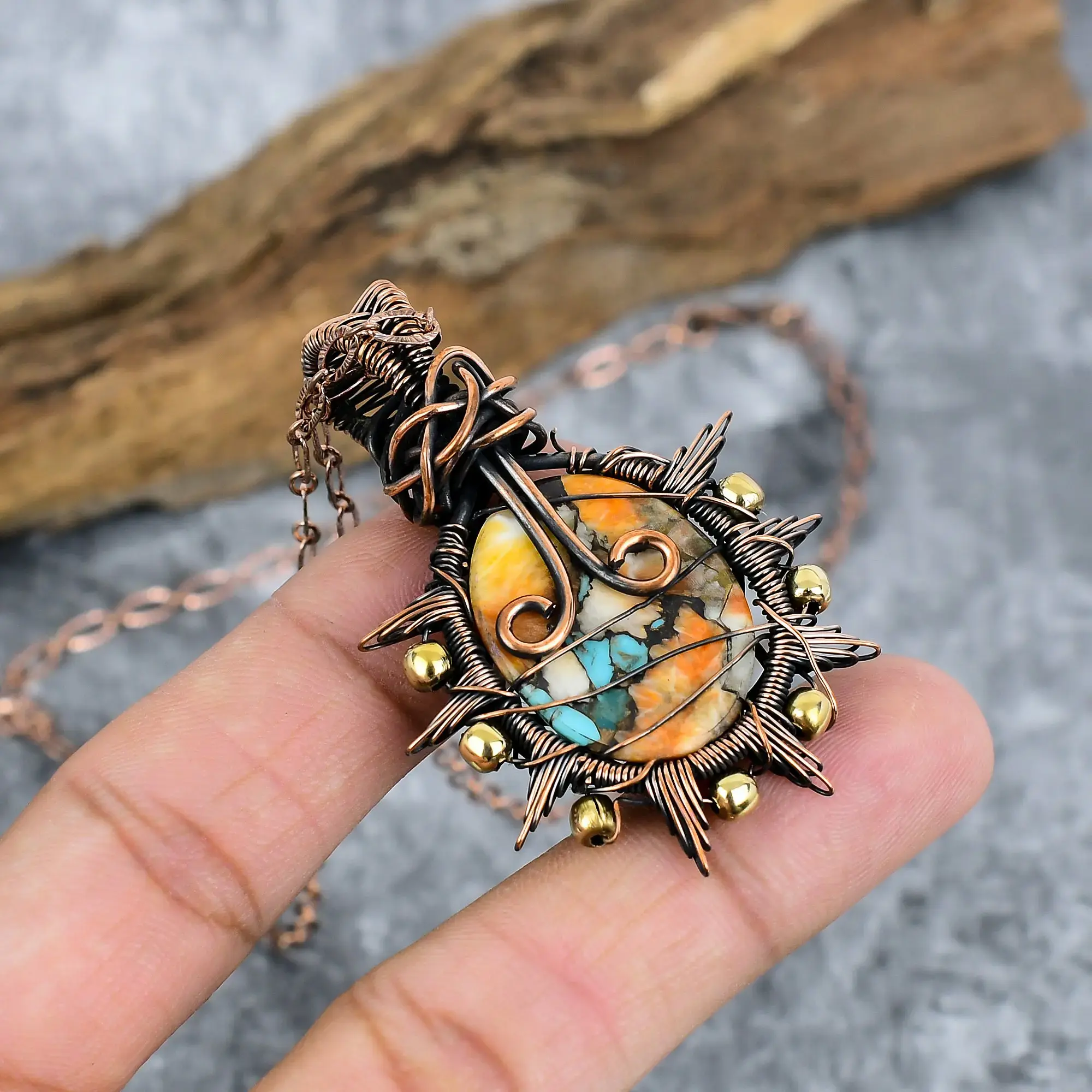 Copper Pendant thumb