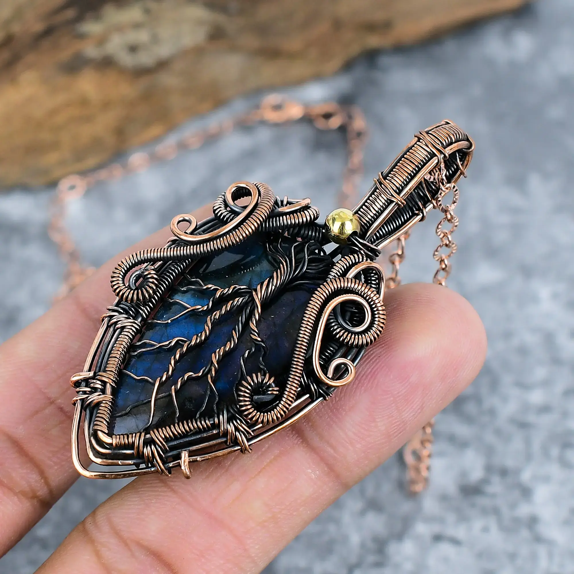 Copper Pendant thumb