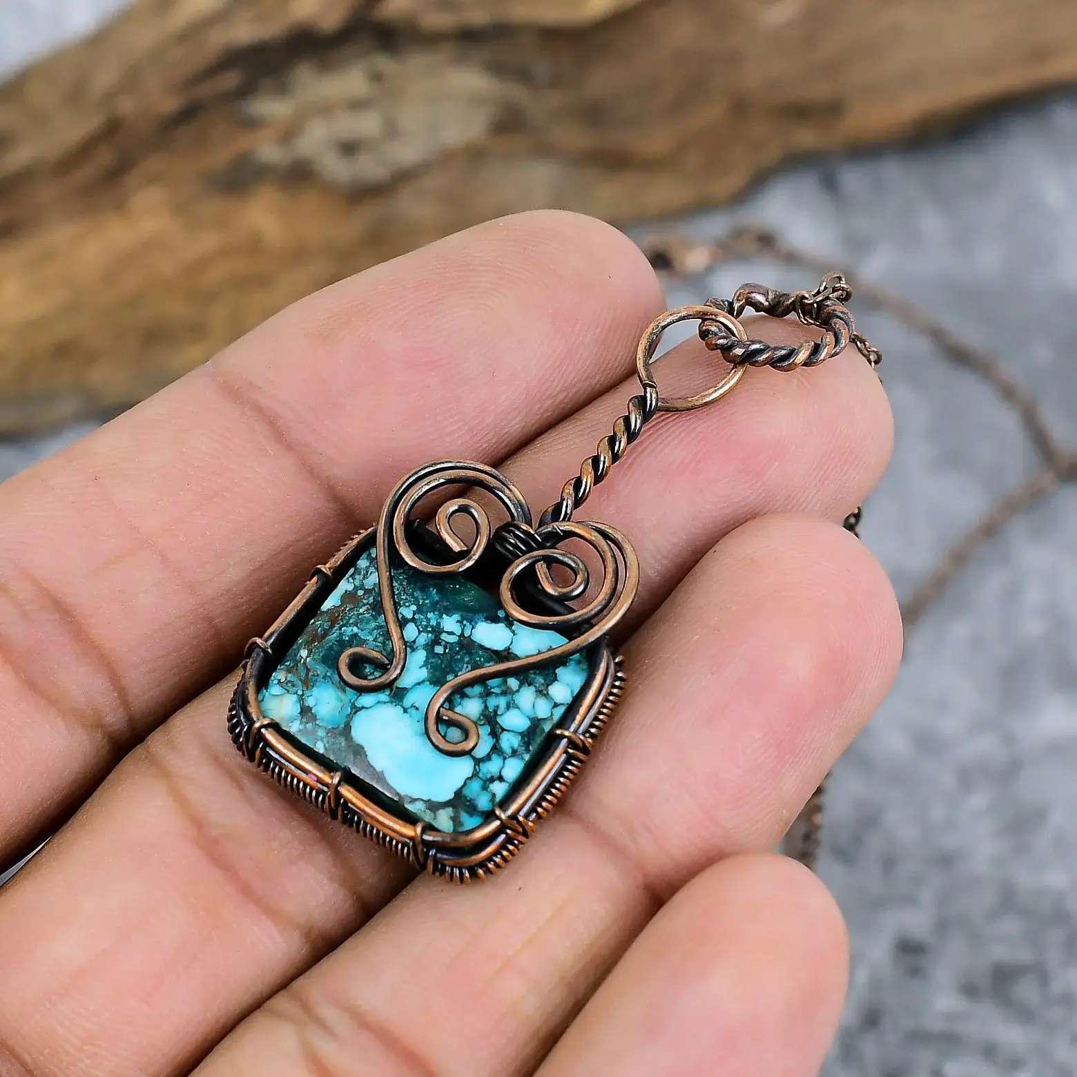 Copper Pendant thumb